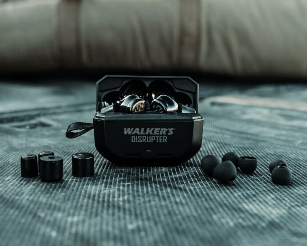 Protecție auditivă activă Walker's Disrupter Bluetooth - Black