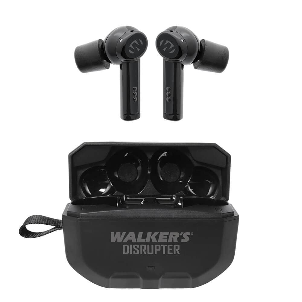 Protecție auditivă activă Walker's Disrupter Bluetooth - Black