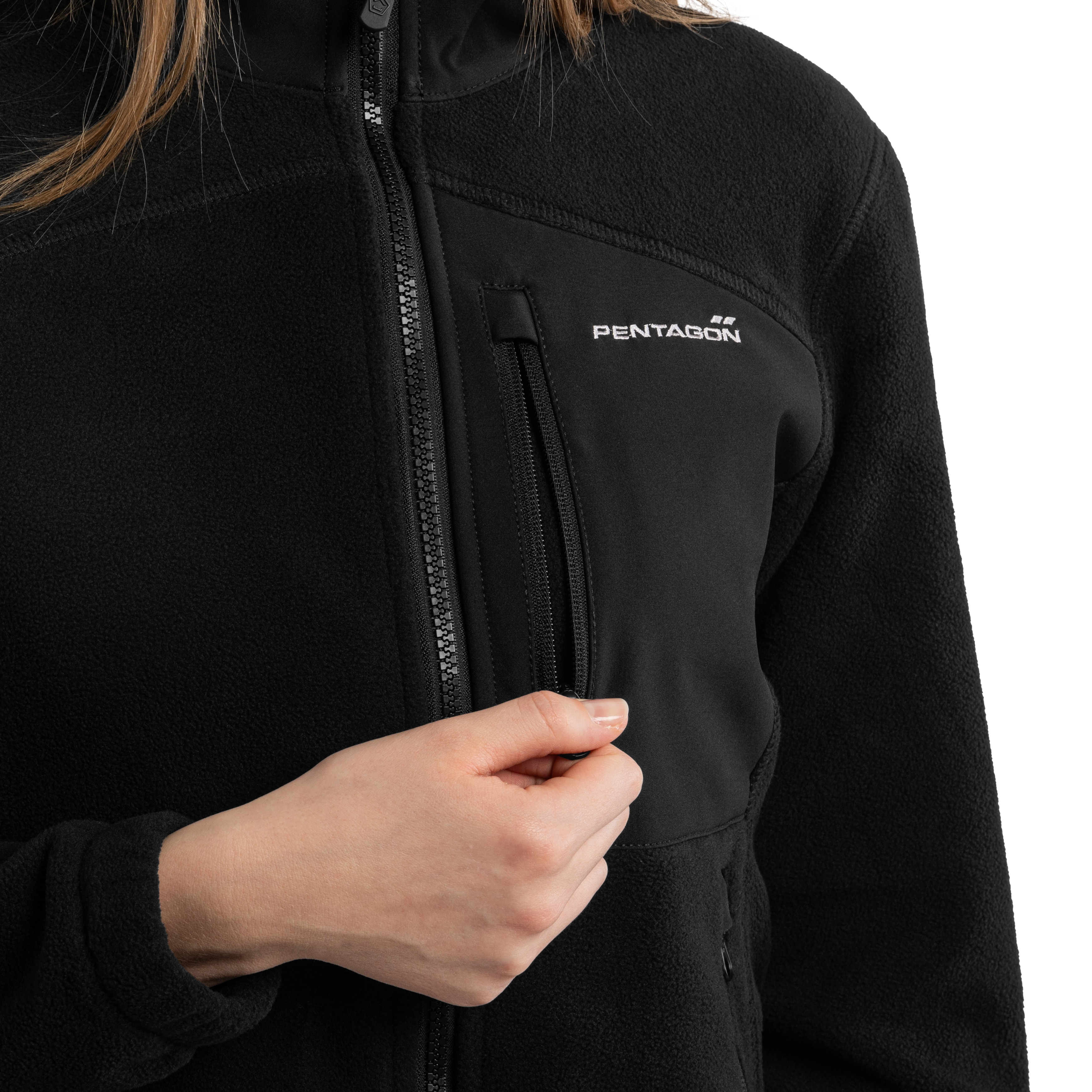 Bluză polar de damă Pentagon Athos 2.0 - Black