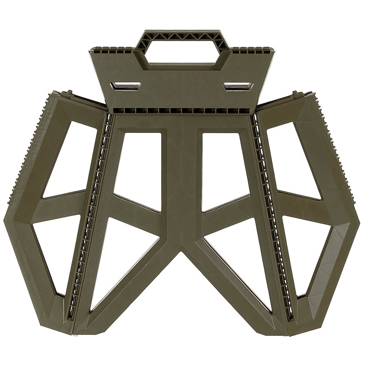 Scaun turistic pliabil MFH Fox Outdoor Camping Stool 40 cm - Olive