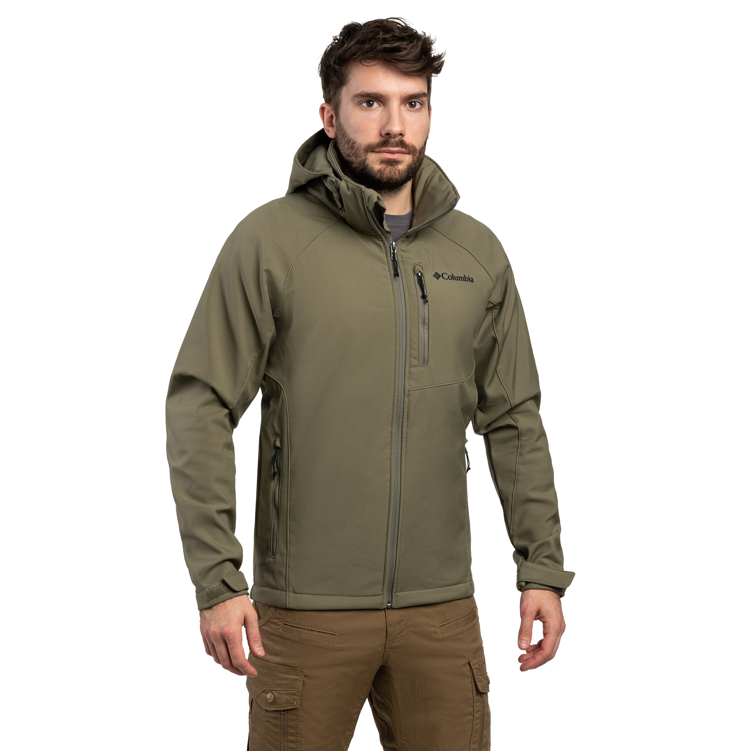 Jachetă Columbia Cascade Ridge III Softshell - Stone Green