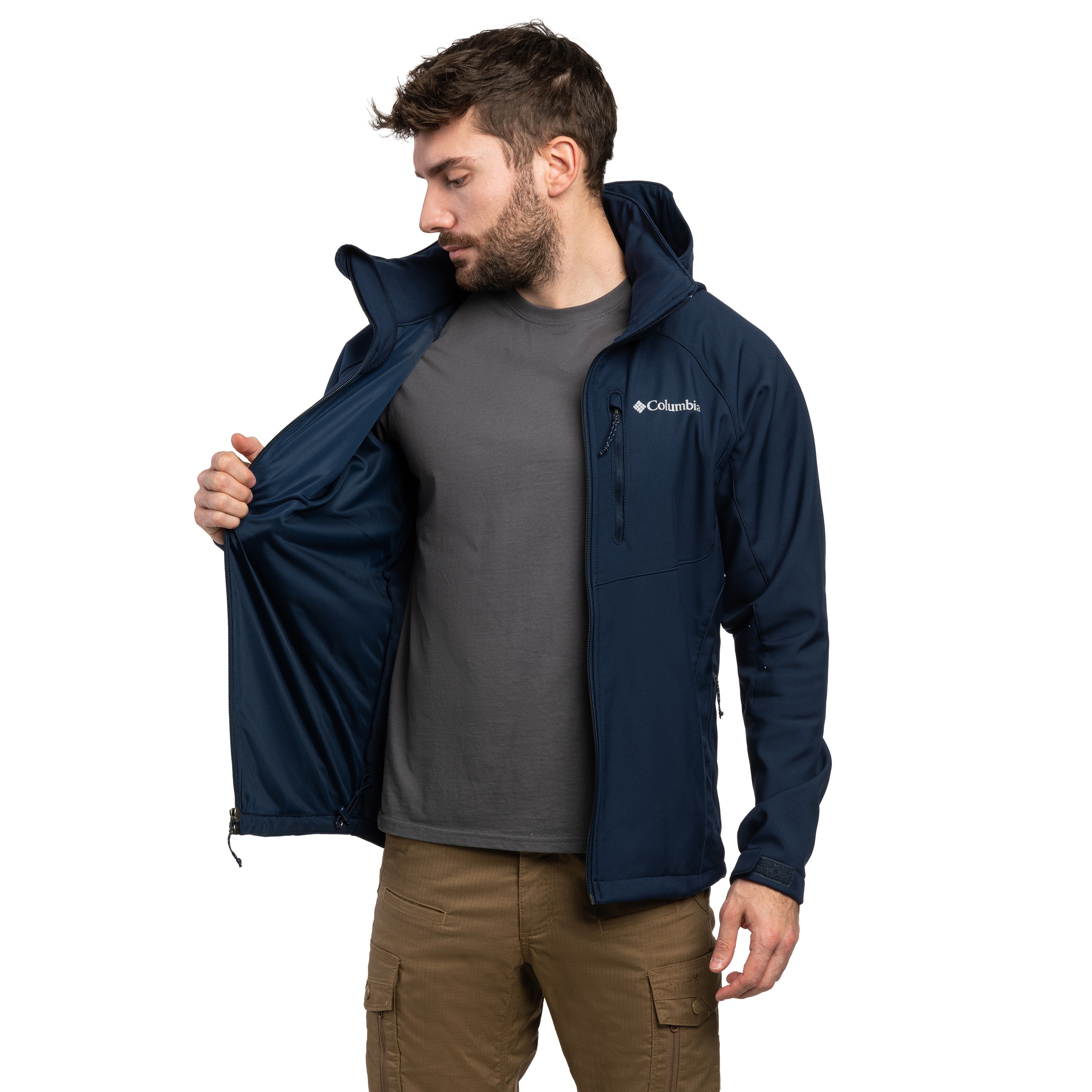 Jachetă Columbia Cascade Ridge III Softshell - Collegiate Navy