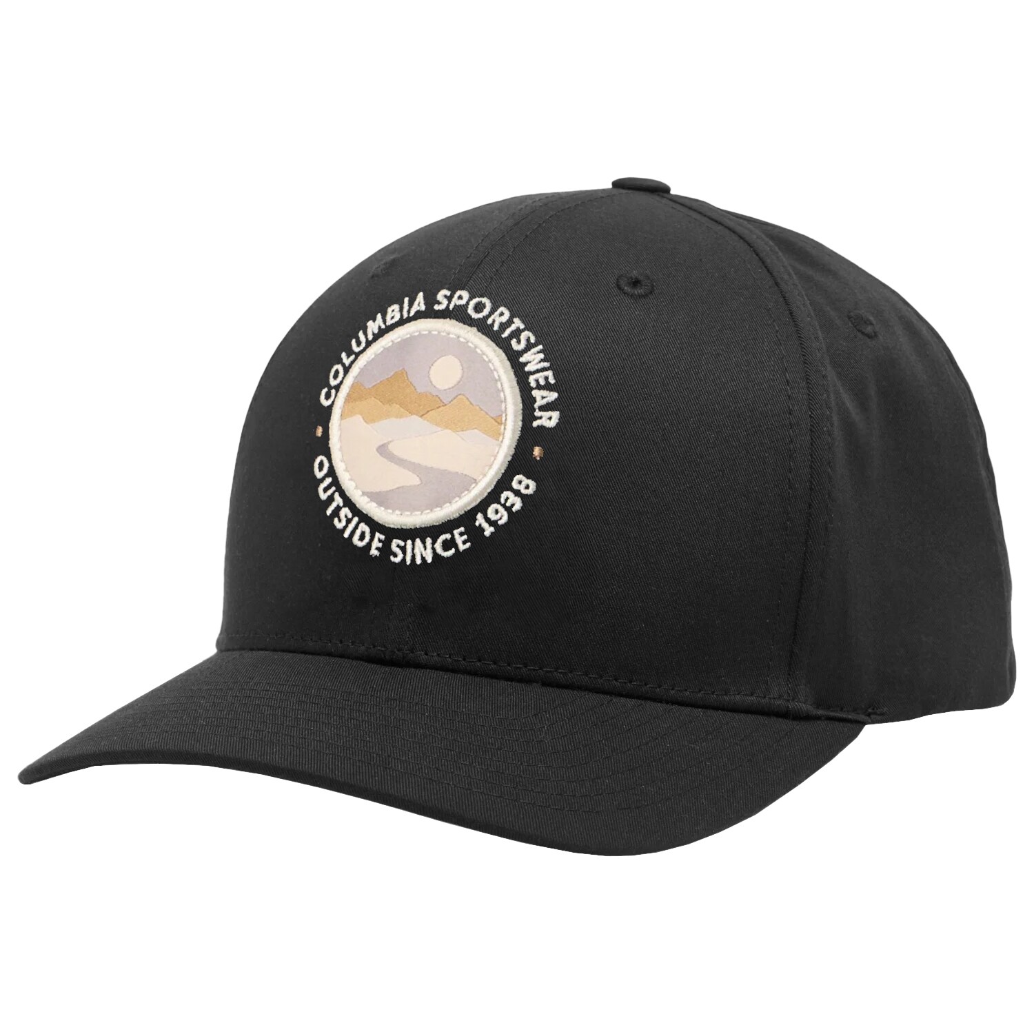 Șapcă Columbia Lost Lager 3D Stretch Snapback - Black/Landscape Circle