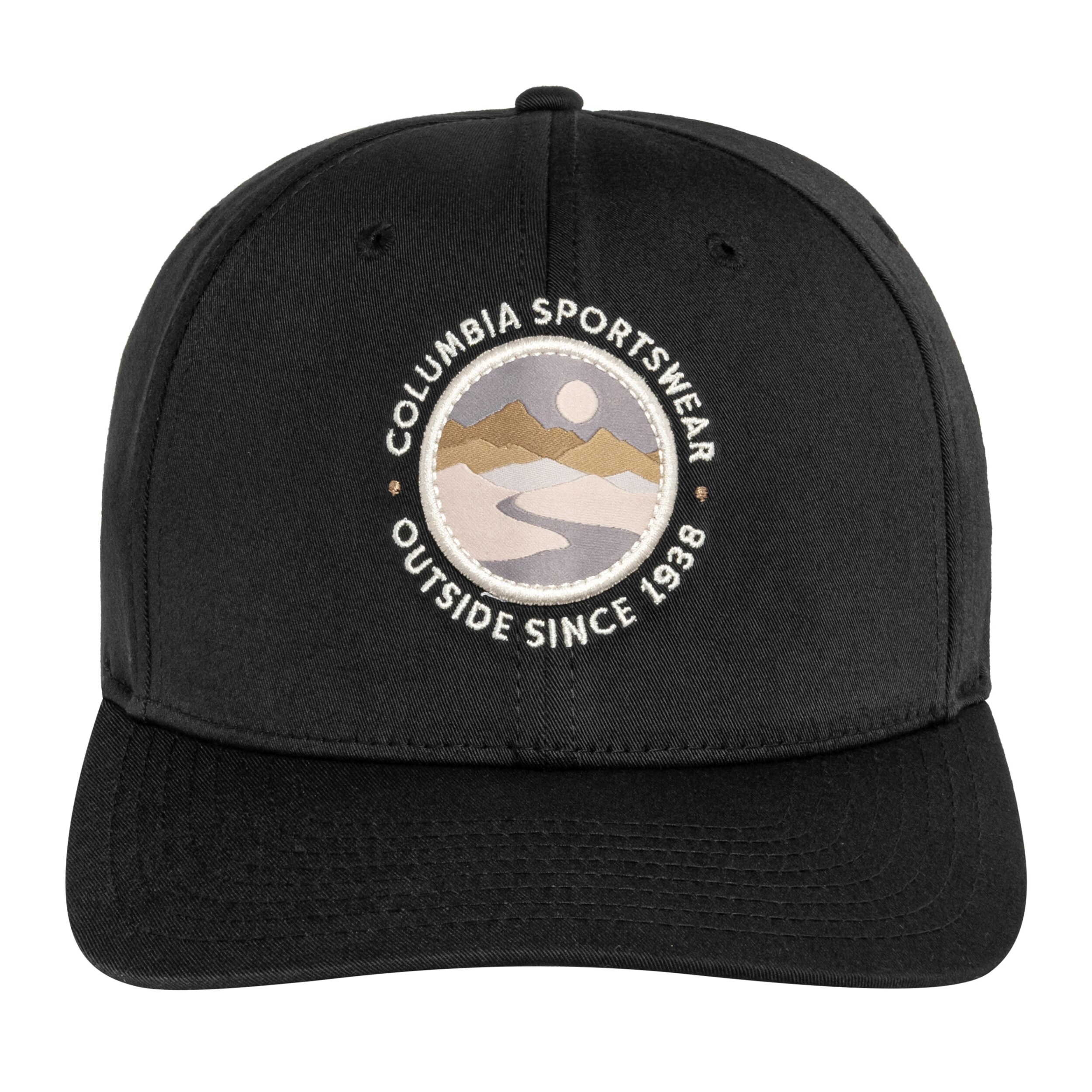 Șapcă Columbia Lost Lager 3D Stretch Snapback - Black/Landscape Circle