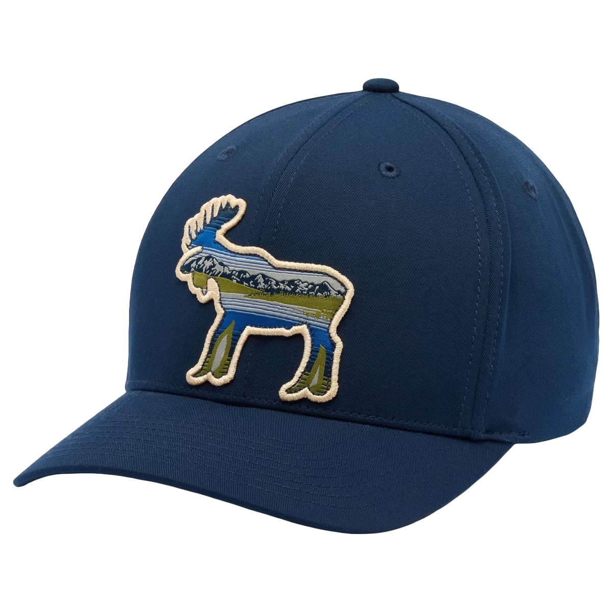 Șapcă Columbia Lost Lager 3D Stretch Snapback - Collegiate Navy/Moose