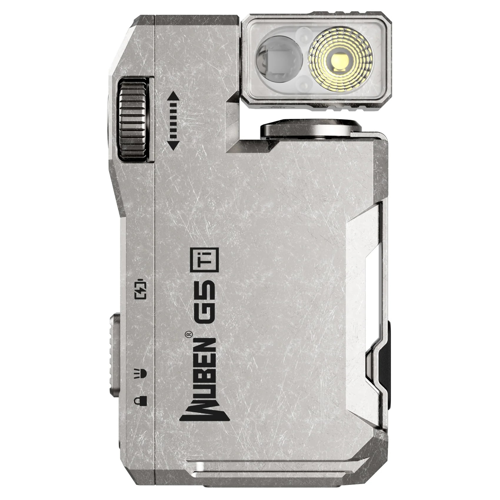 Lanternă Wuben G5 Titanium Grey - 400 lumeni