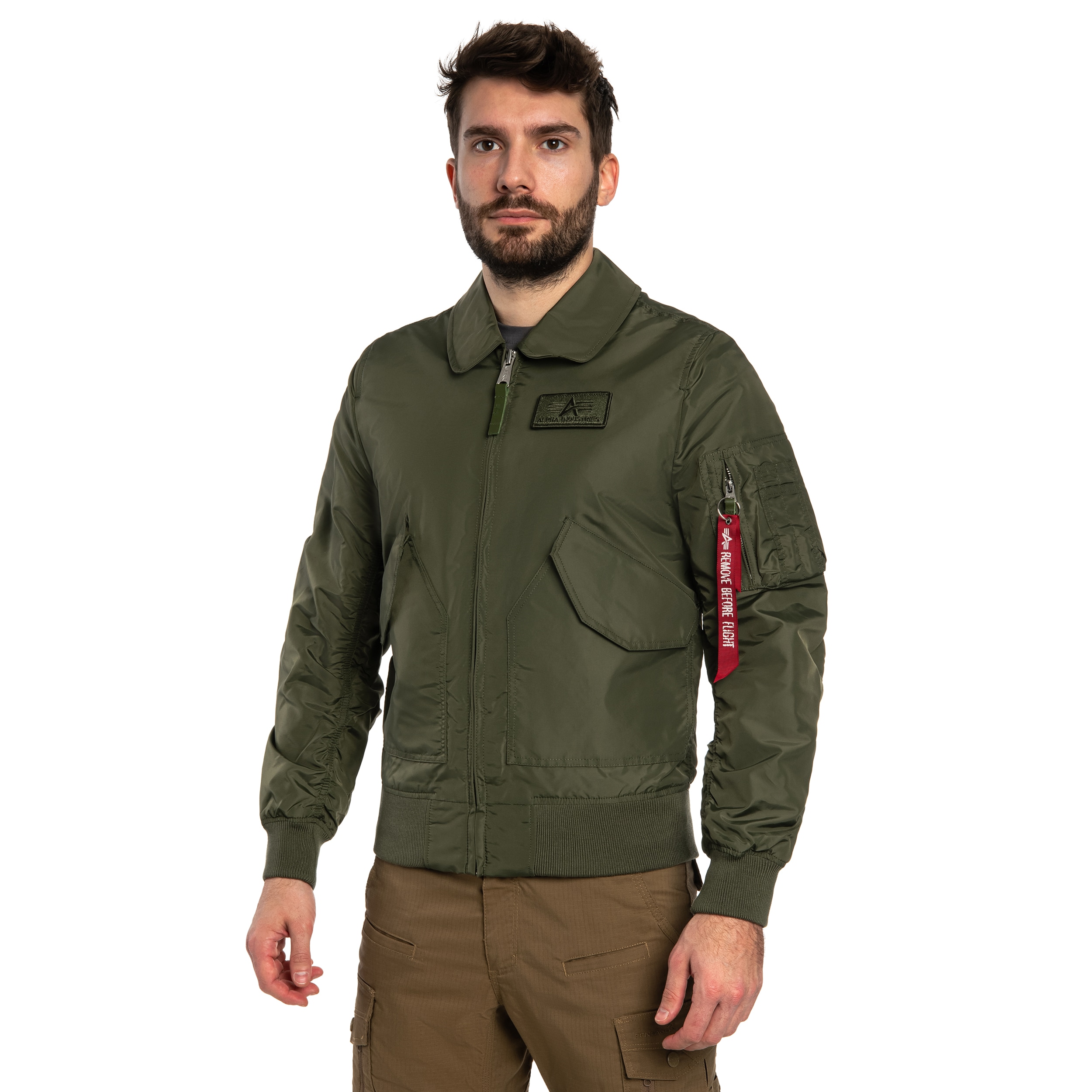 Geacă Alpha Industries CWU 36P TT Light - Dark Olive