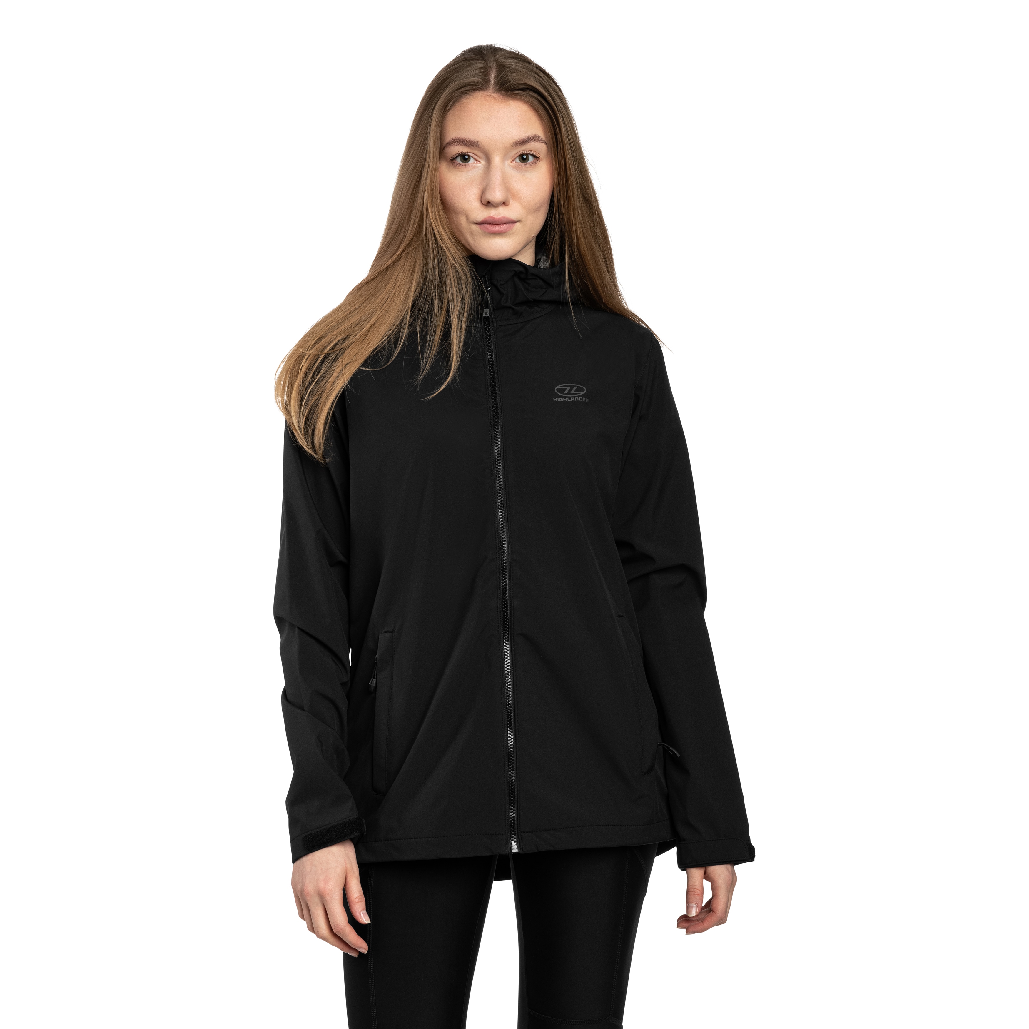 Jachetă de damă Highlander Outdoor Shield V2 Softshell - Black