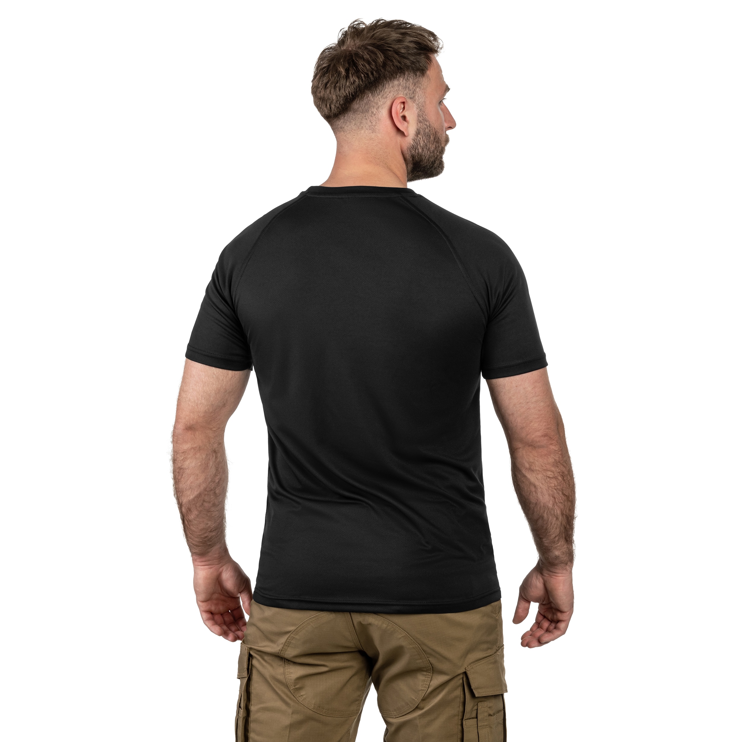 Tricou T-shirt Highlander Forces Quick Dry Short Sleeve - Black