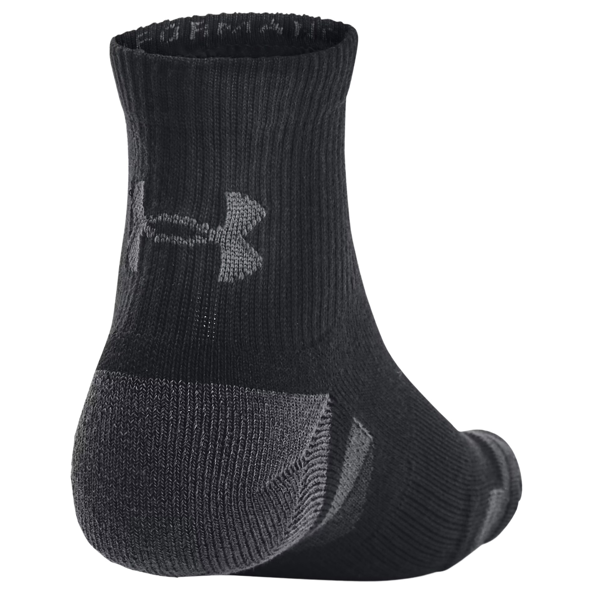 Șosete Under Armour Performance Tech Mid Cut Black/Jet Grey - 3 perechi