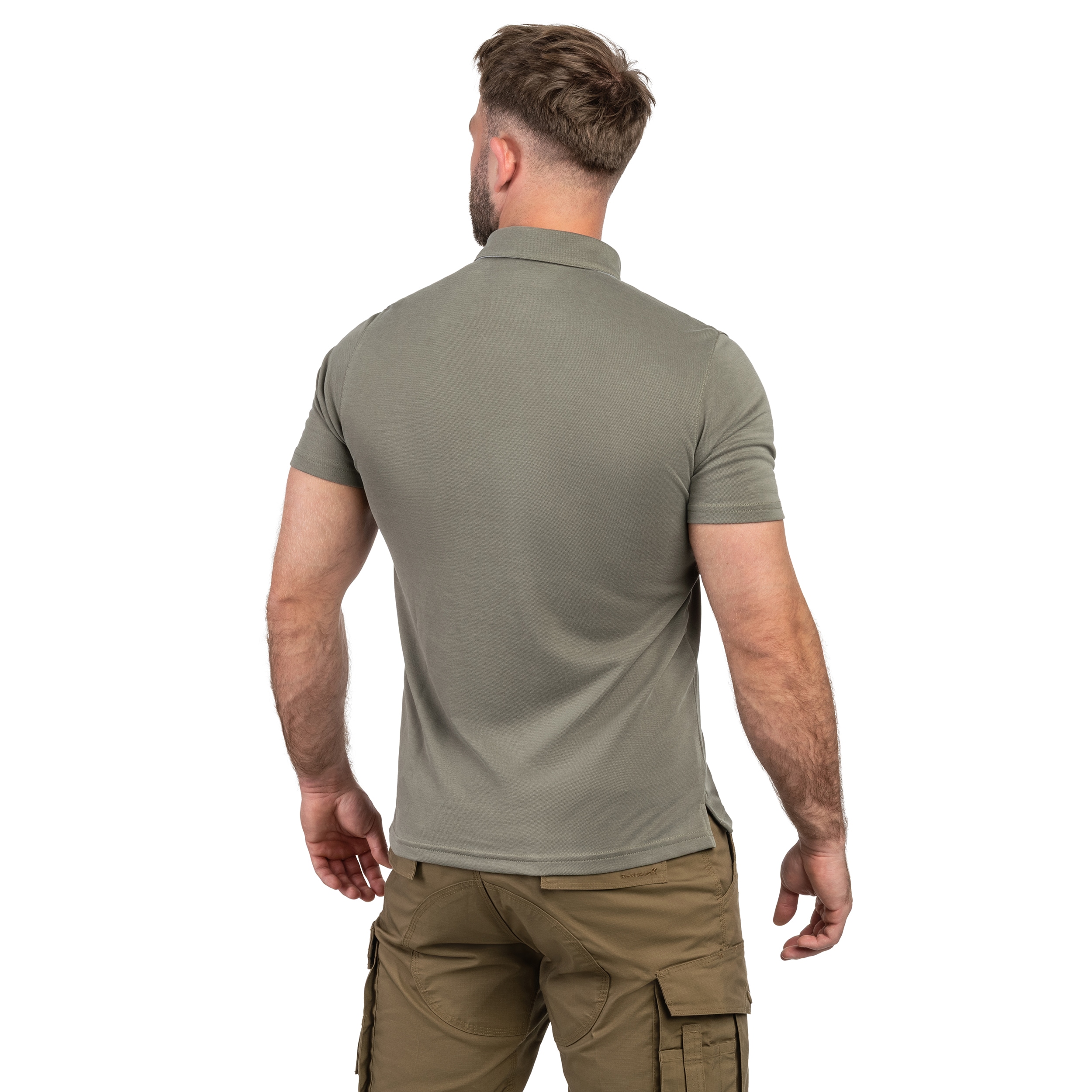 Tricou polo Columbia Nelson Point - Stone Green