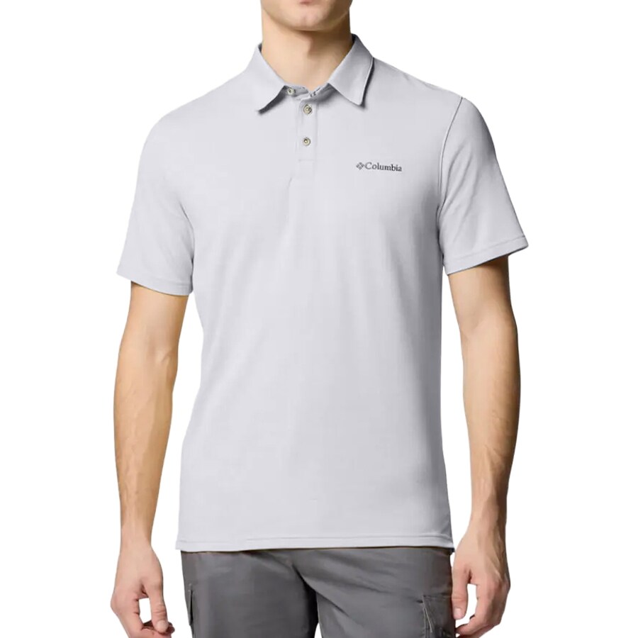 Tricou polo Columbia Nelson Point - Columbia Grey