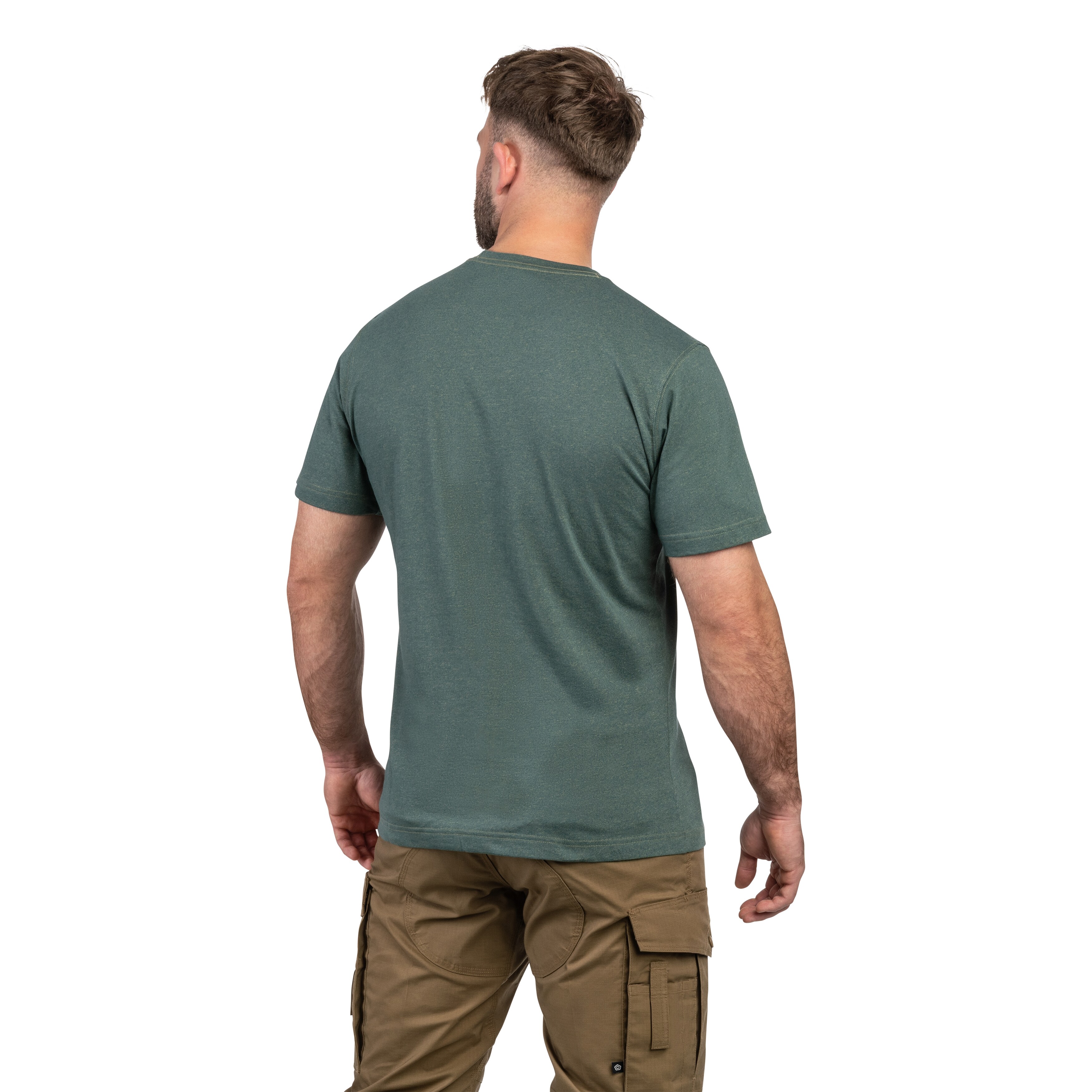 Tricou T-shirt termoactiv Columbia Thistletown Hills Short Sleeve - Stone Green Heather