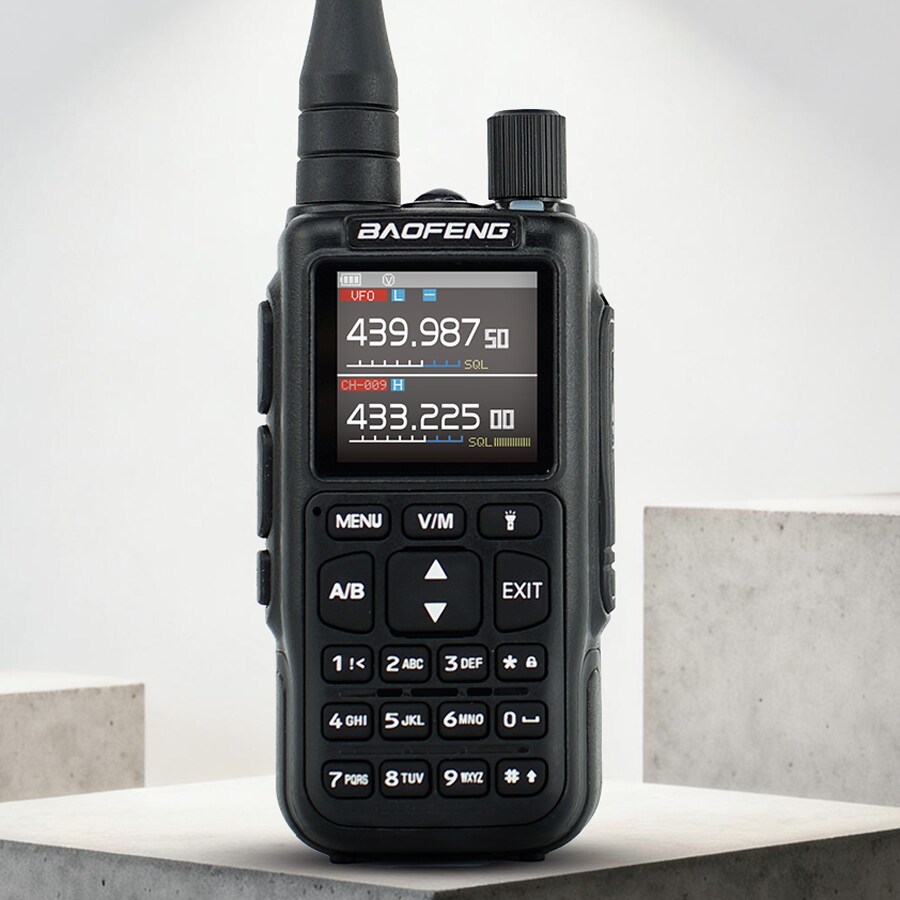 Radiotelefon Baofeng EU-5R Mini 2200 mAh - Black