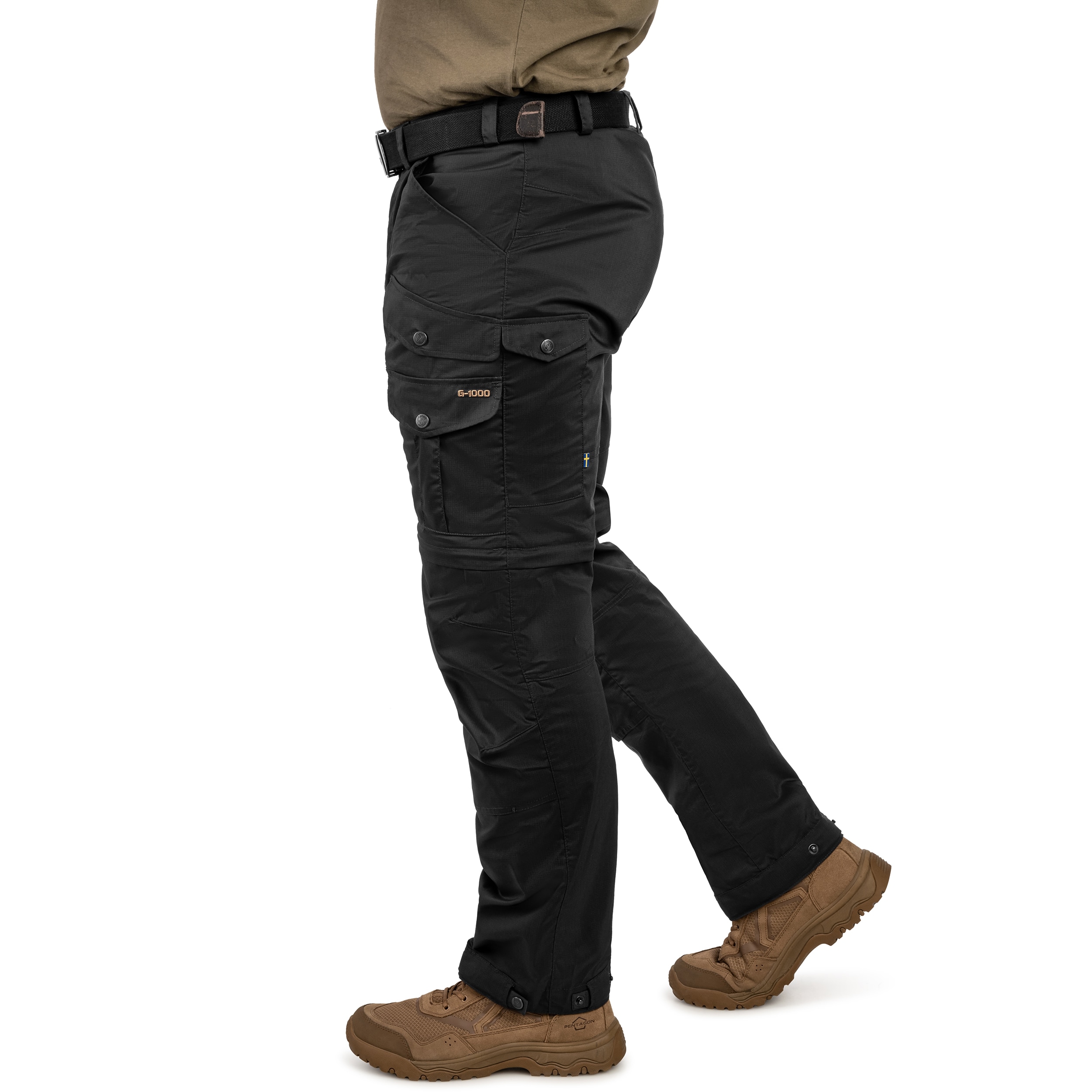 Pantaloni Fjallraven Vidda Pro Lite Zip-Off TRS - Dark Grey