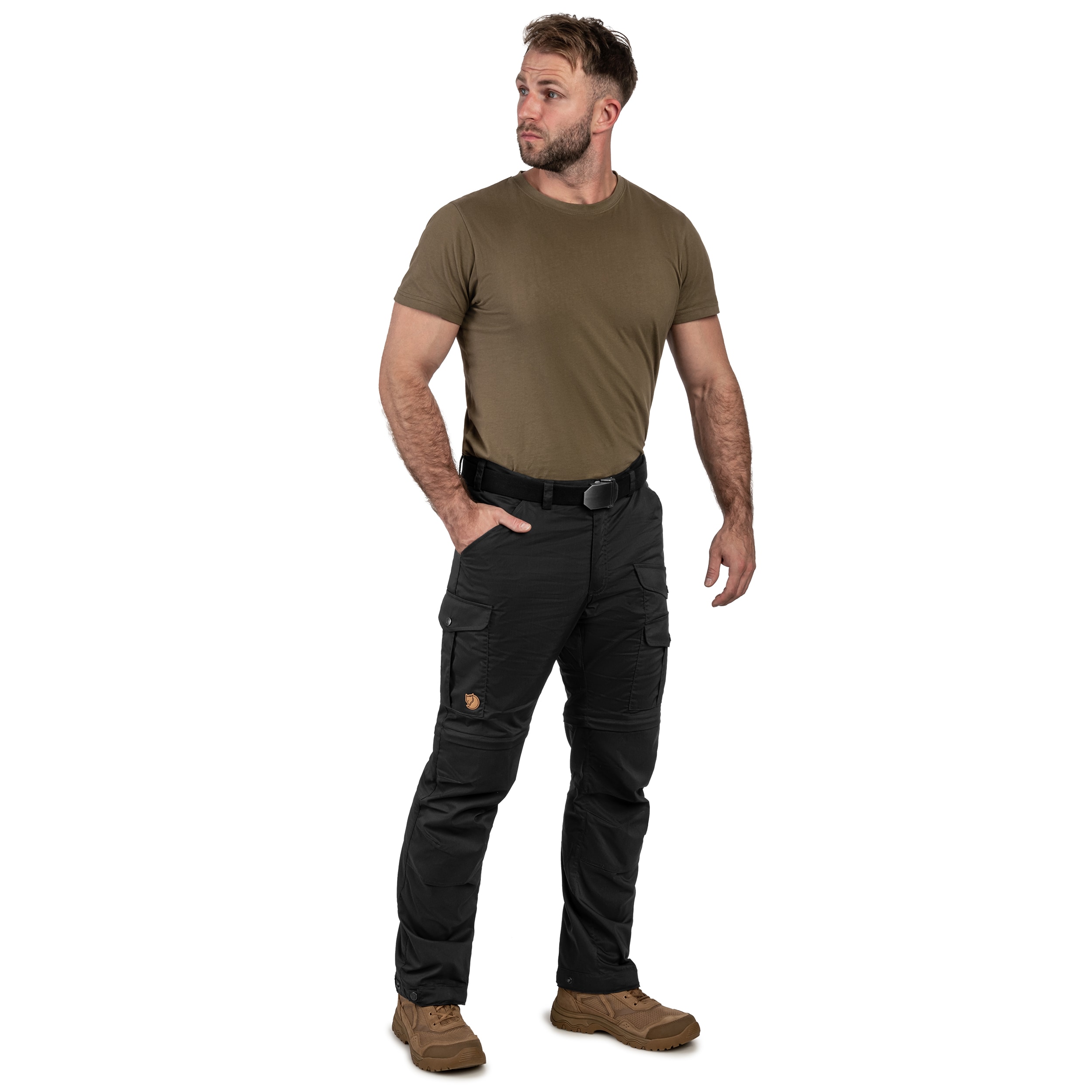 Pantaloni Fjallraven Vidda Pro Lite Zip-Off TRS - Dark Grey