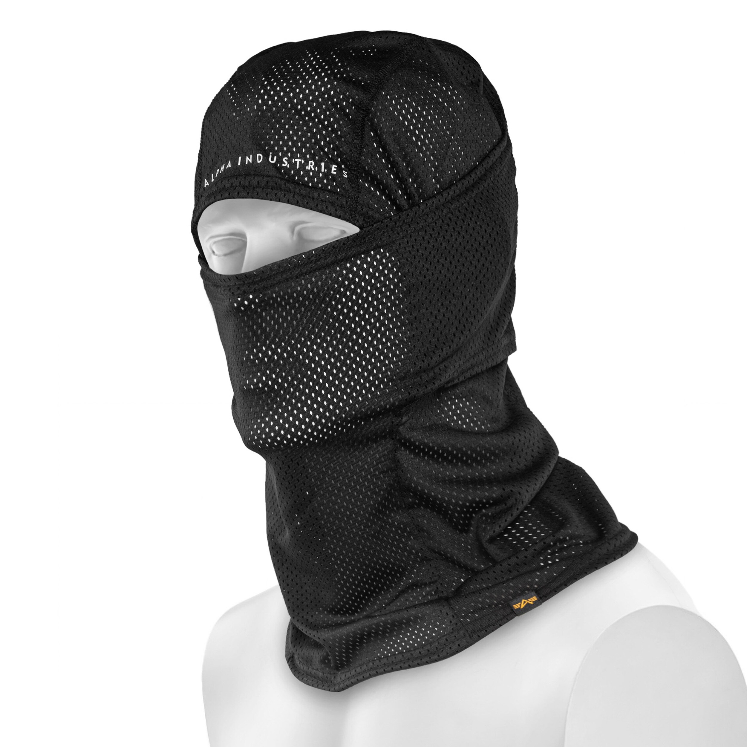 Cagulă Alpha Industries Mesh Reflective Balaclava - Black