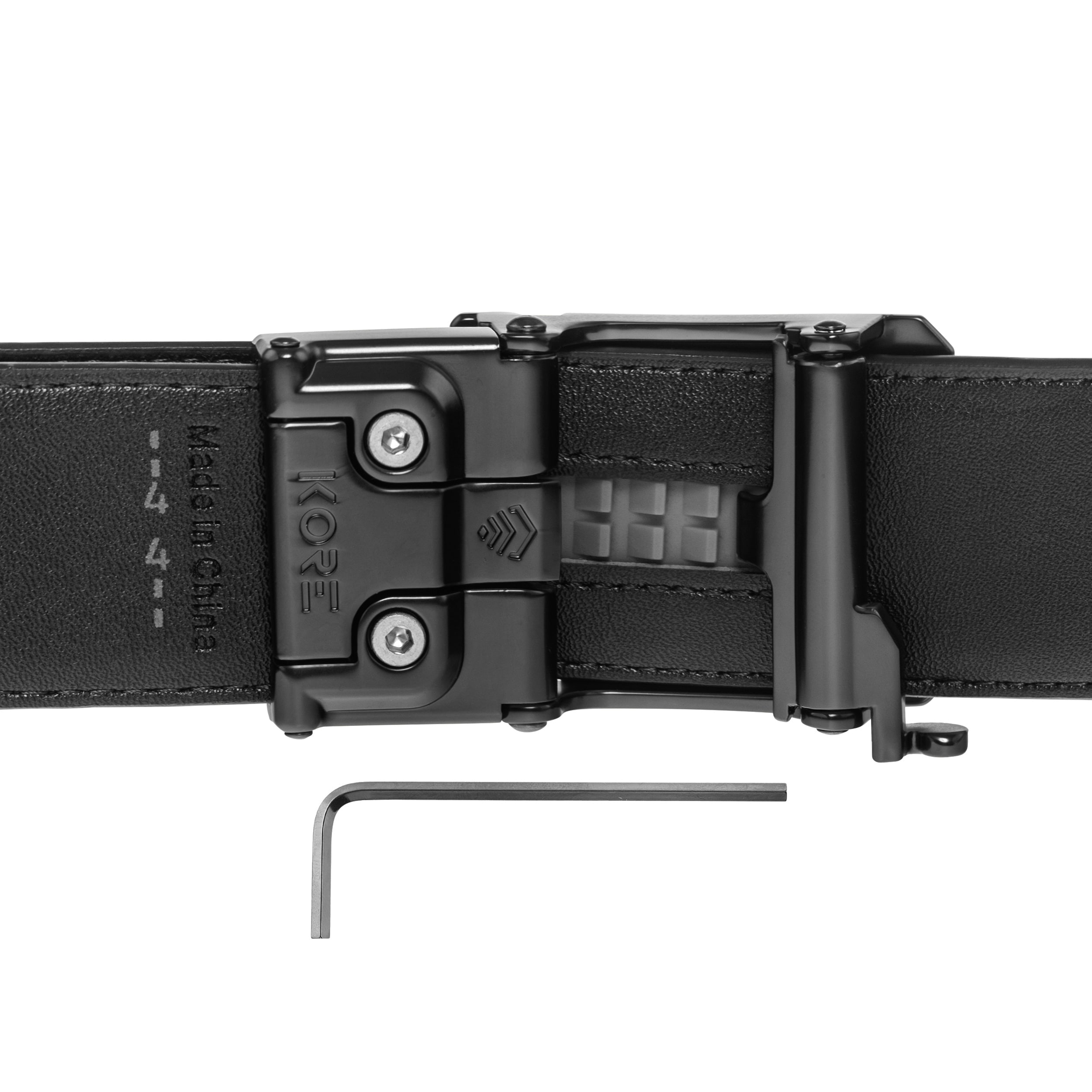 Centură Kore Essentials Leather Gun Belt X3 - Black