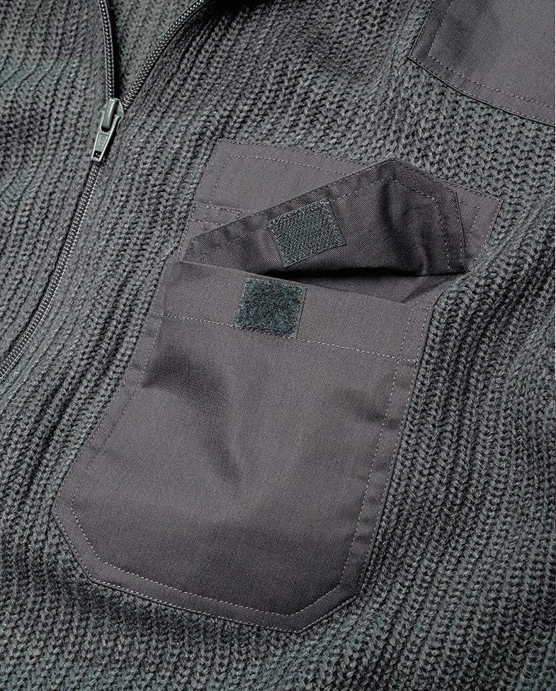 Pulover Brandit BW Cardigan - Anthracite