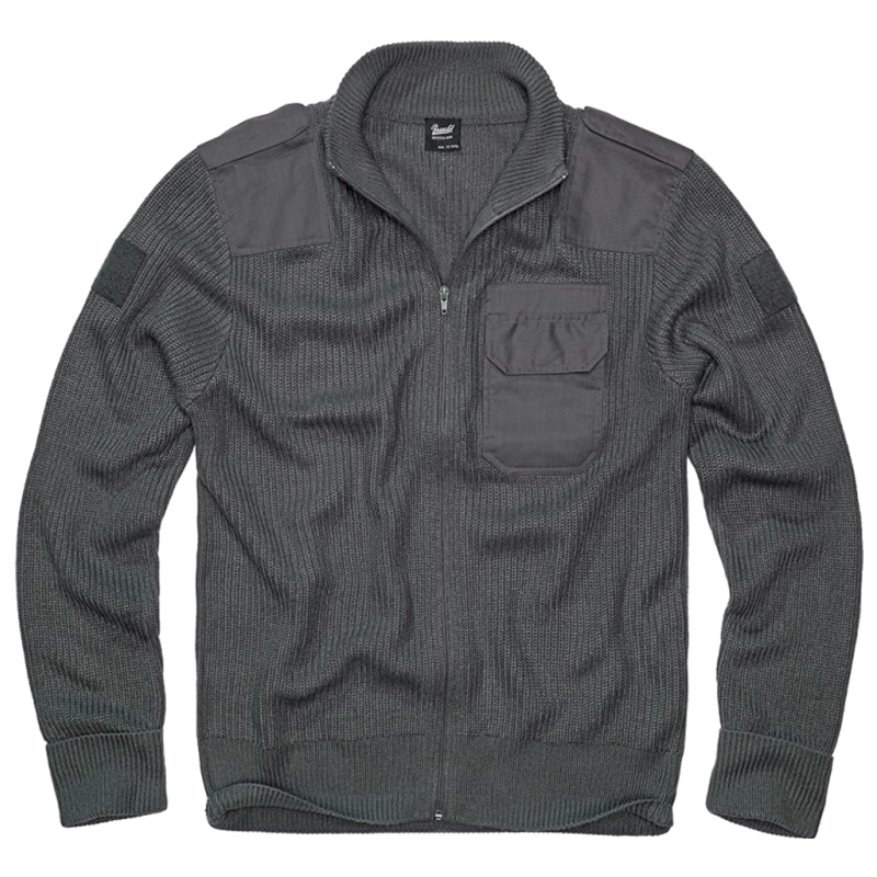 Pulover Brandit BW Cardigan - Anthracite