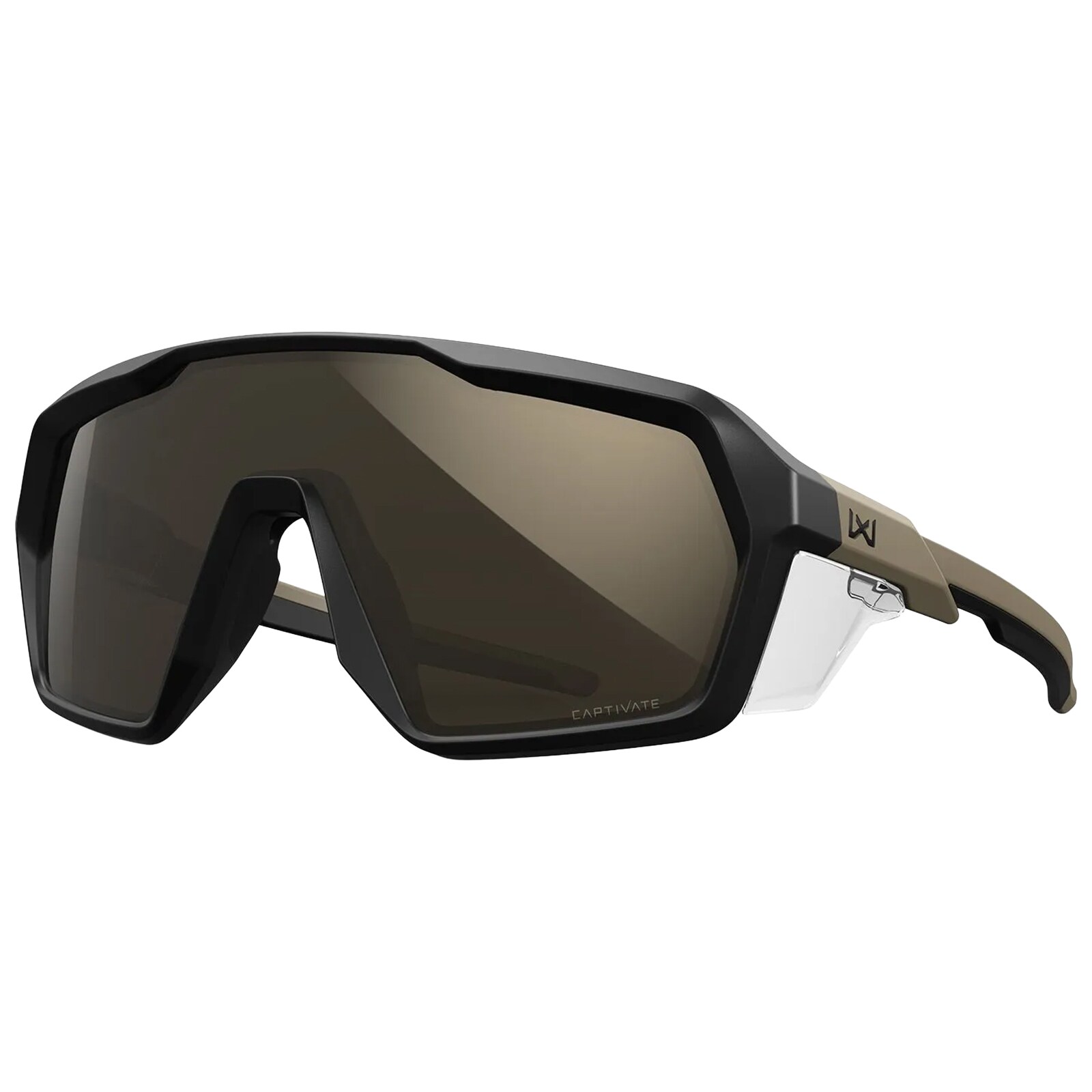 Ochelari tactici Wiley X Citadel - Captivate Tungsten/Matte Black Tan