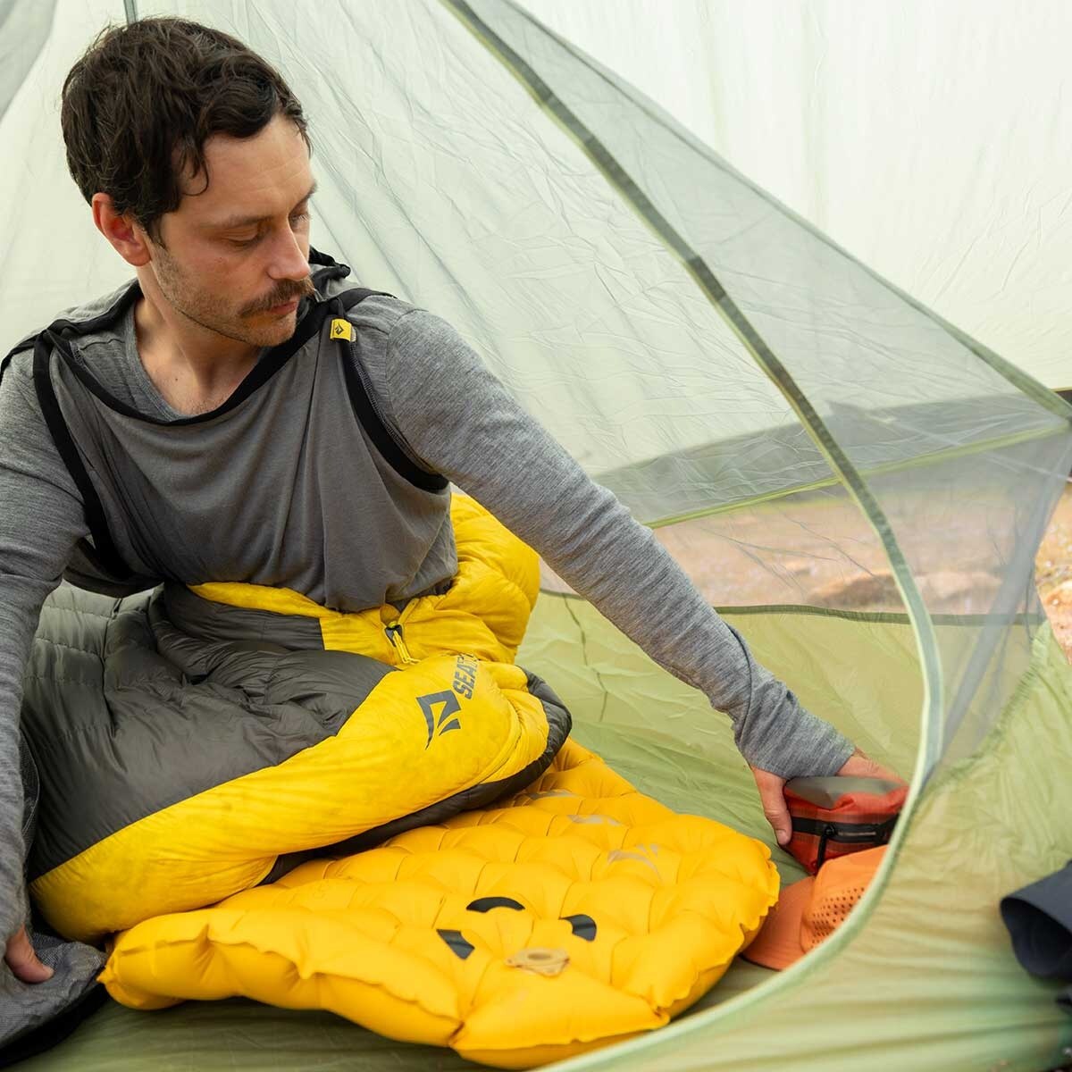 Cort - plasă împotriva insectelor pentru 1 persoană Sea To Summit Inner Peace Bug Tent