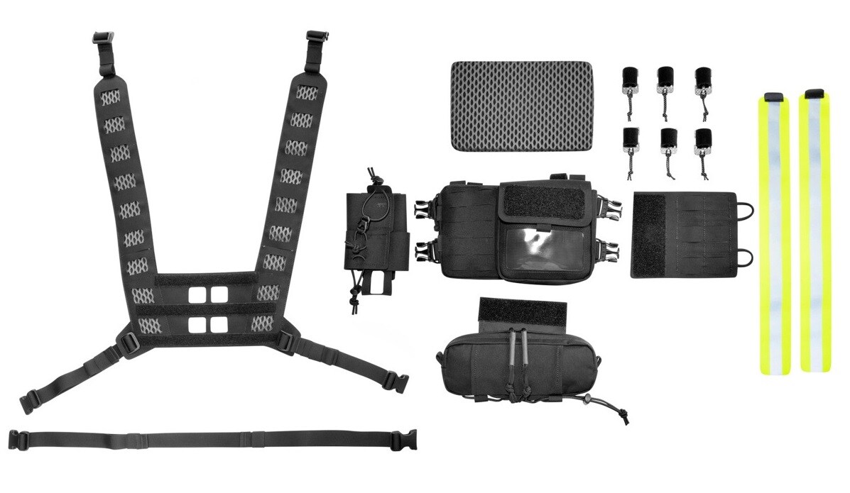 Vestă tactică Tasmanian Tiger Security Pro Rig - Black