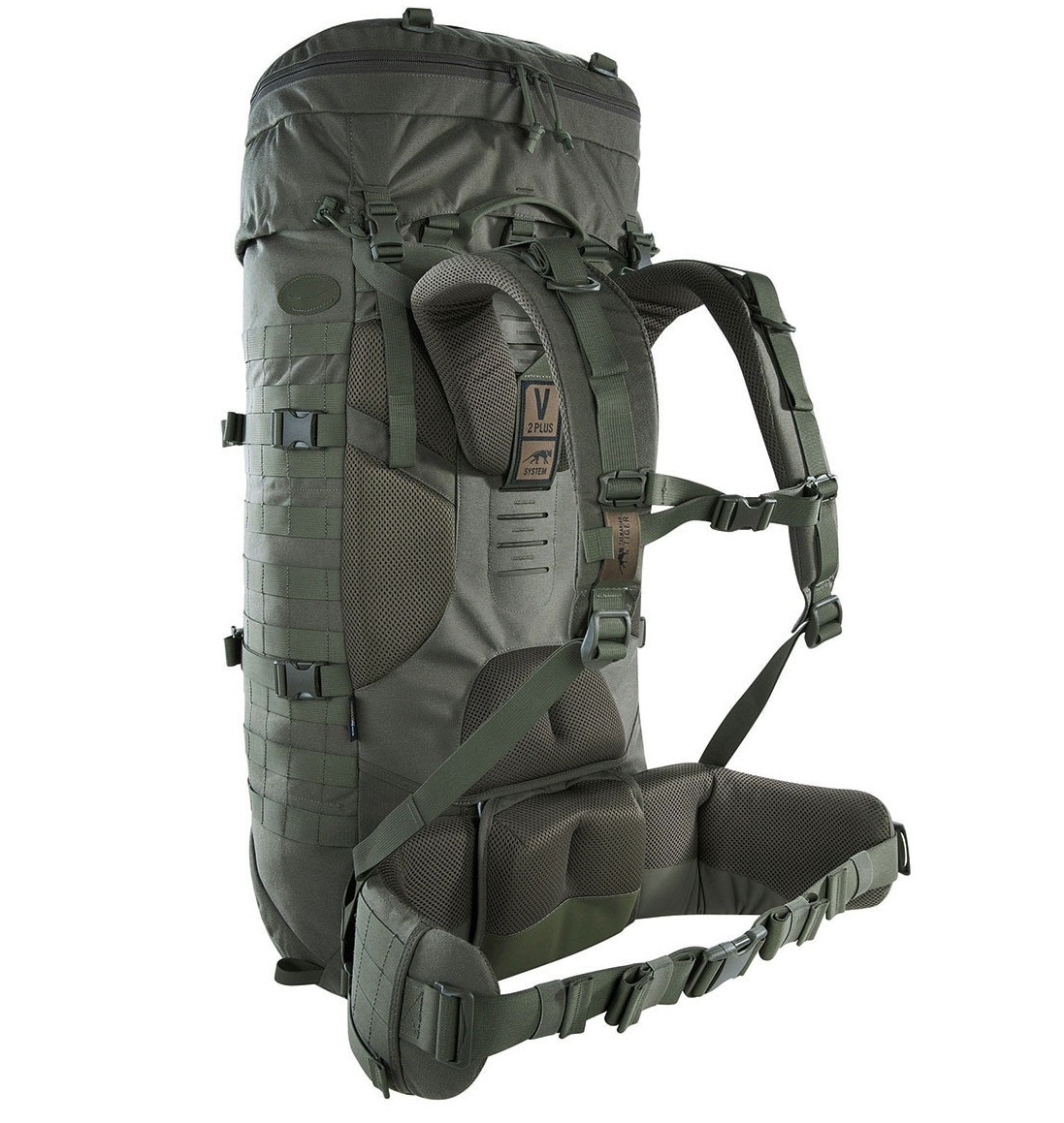 Rucsac Tasmanian Tiger Base Pack FO IRR 60 l - Stone Grey Olive