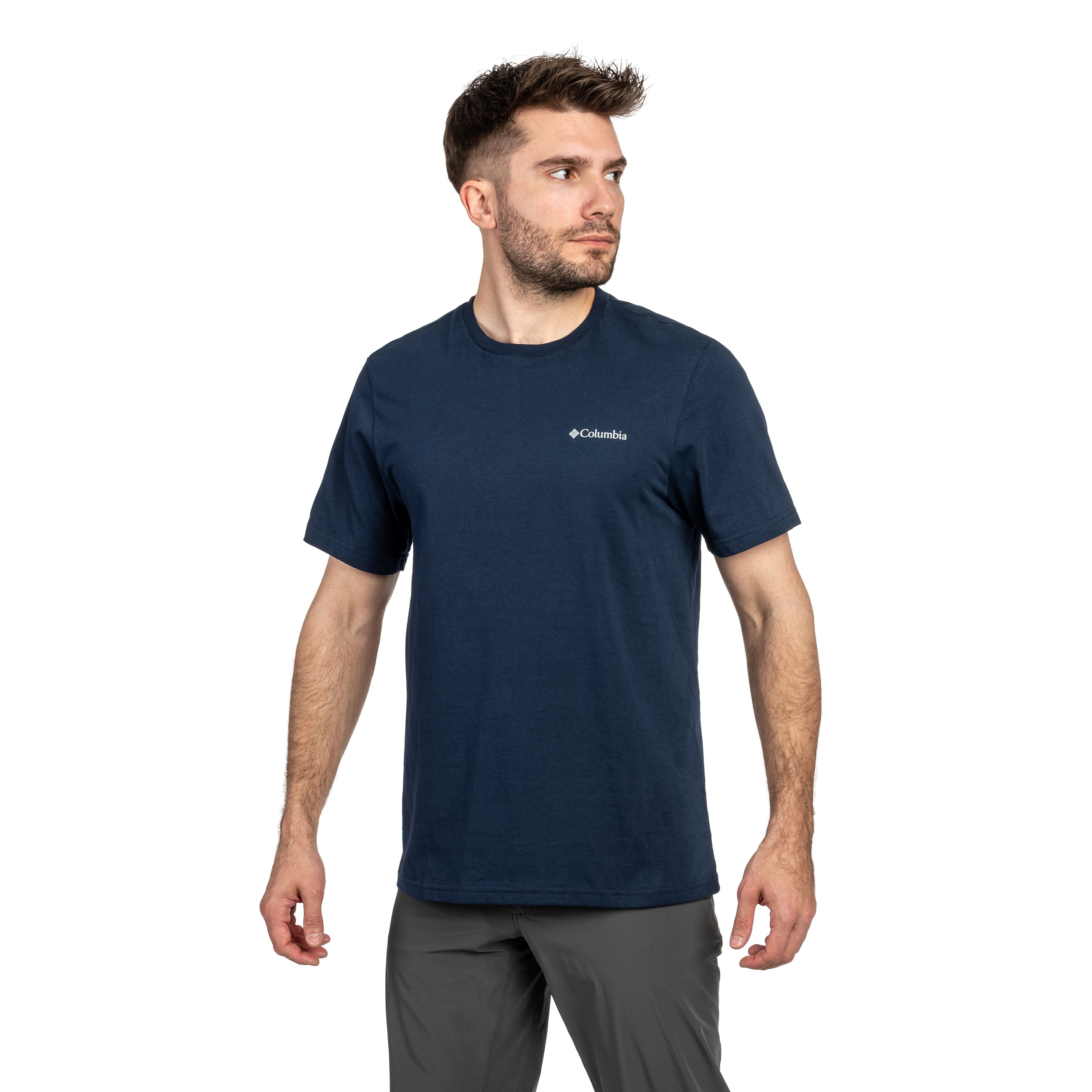 Tricou T-Shirt Columbia Organic Cotton - Collegiate Navy