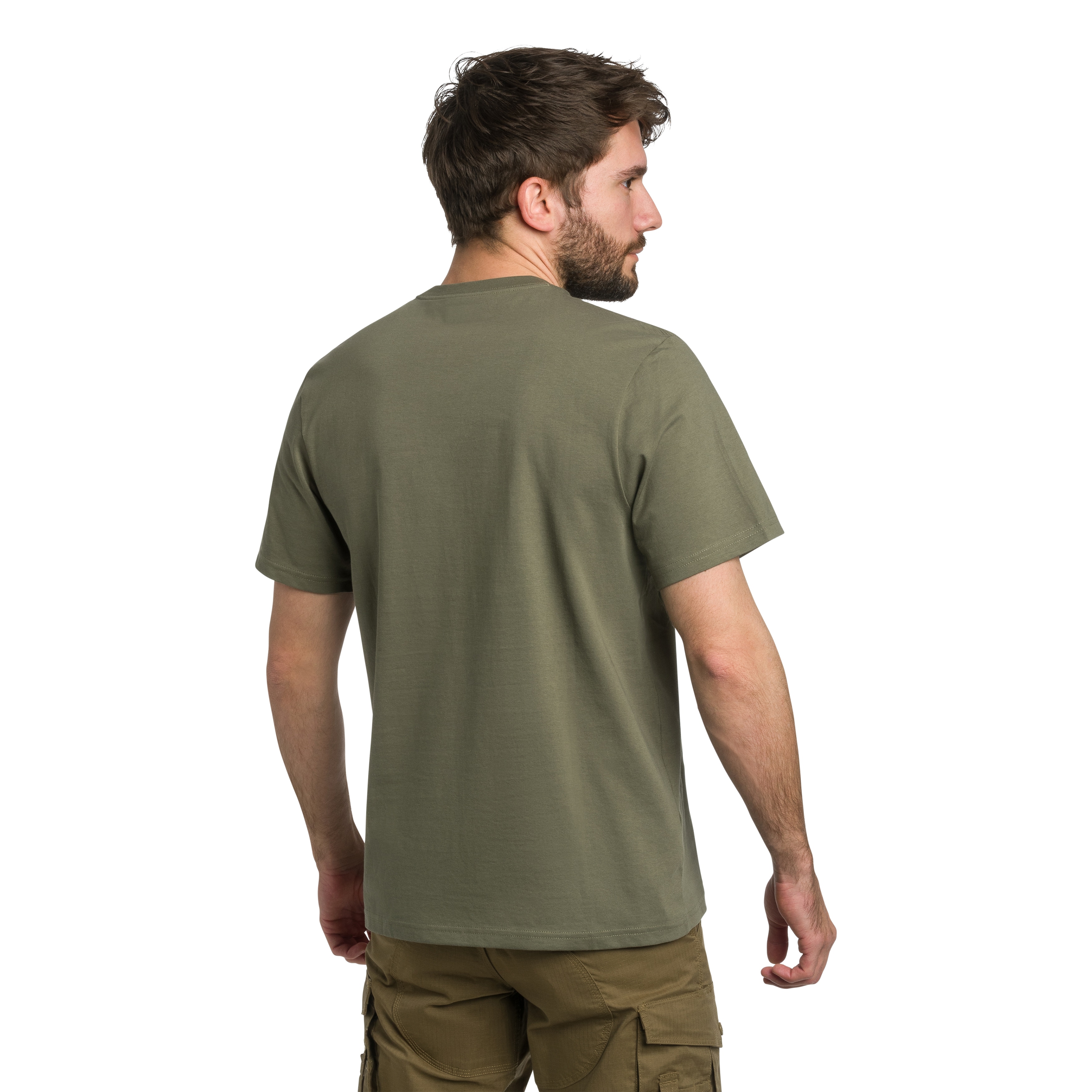 Tricou T-Shirt Columbia CSC Basic Logo Organic Cotton - Stone Green