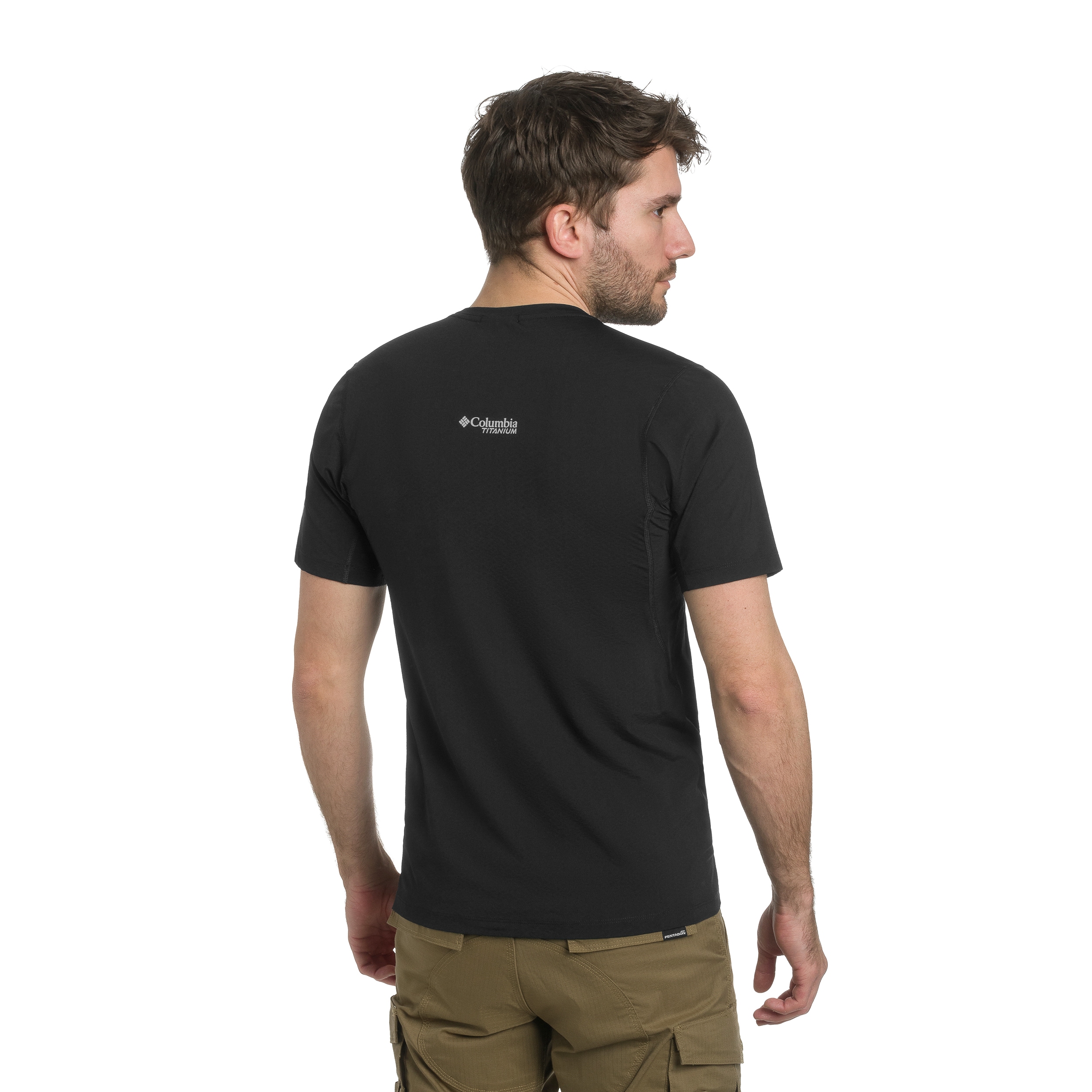 Tricou termoactiv Columbia Diamond Peak Pro Short Sleeve - Black