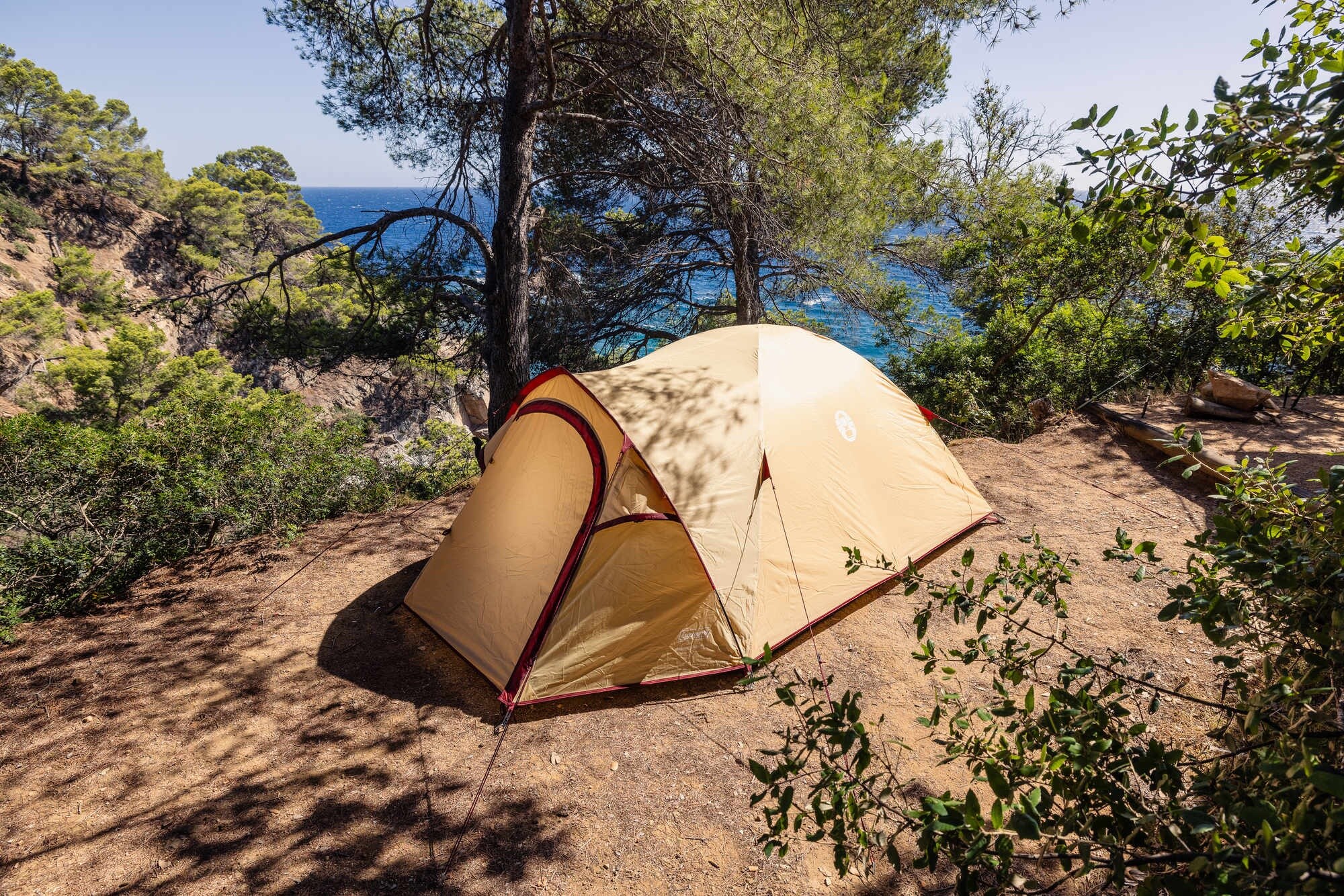 Cort pentru 3 persoane Coleman Darwin Summer 3 Plus