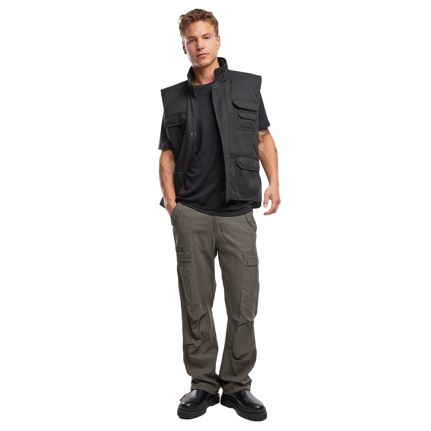 Vestă Brandit Safari Vest - Black