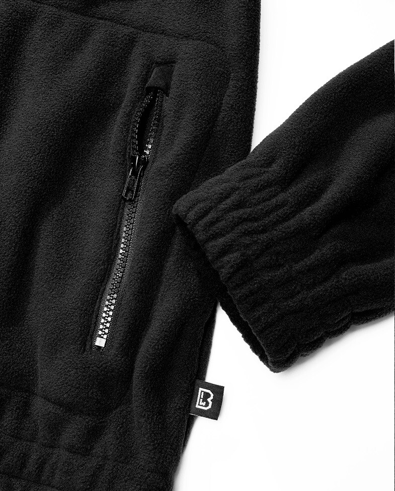 Bluză polar Brandit Fleecejacket Combat - Black