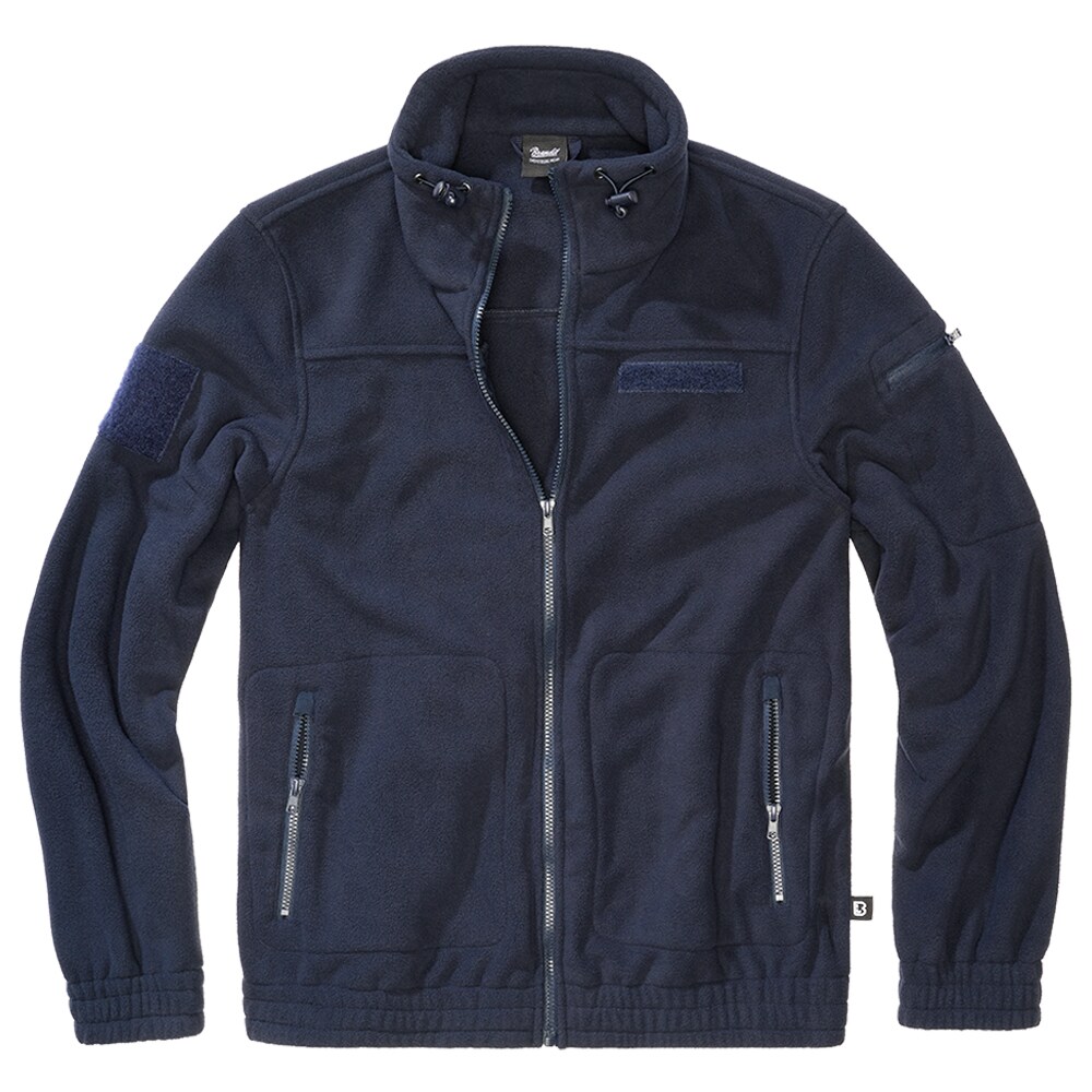 Bluză polar Brandit Fleecejacket Combat - Navy
