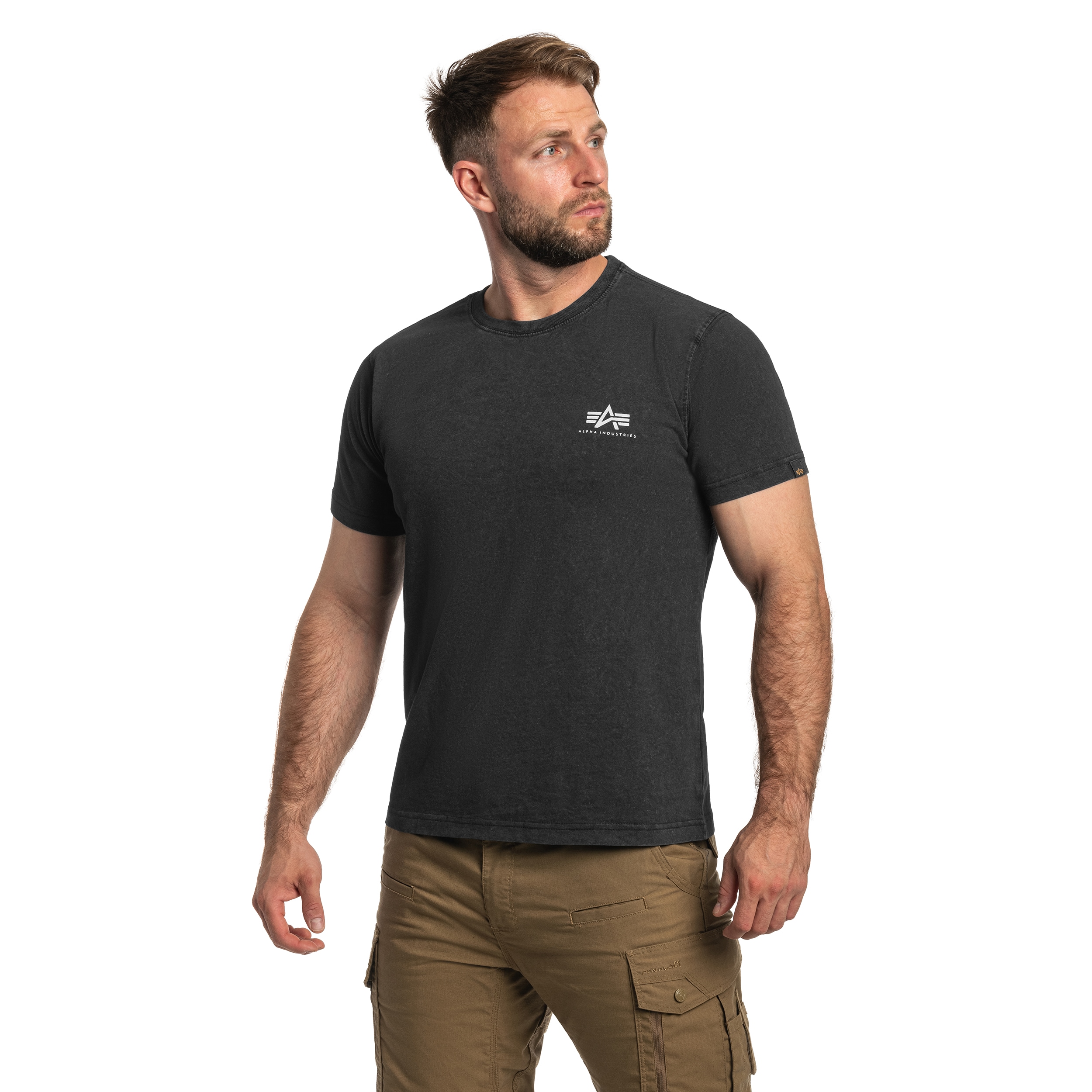 Tricou T-Shirt Alpha Industries Legend - Black