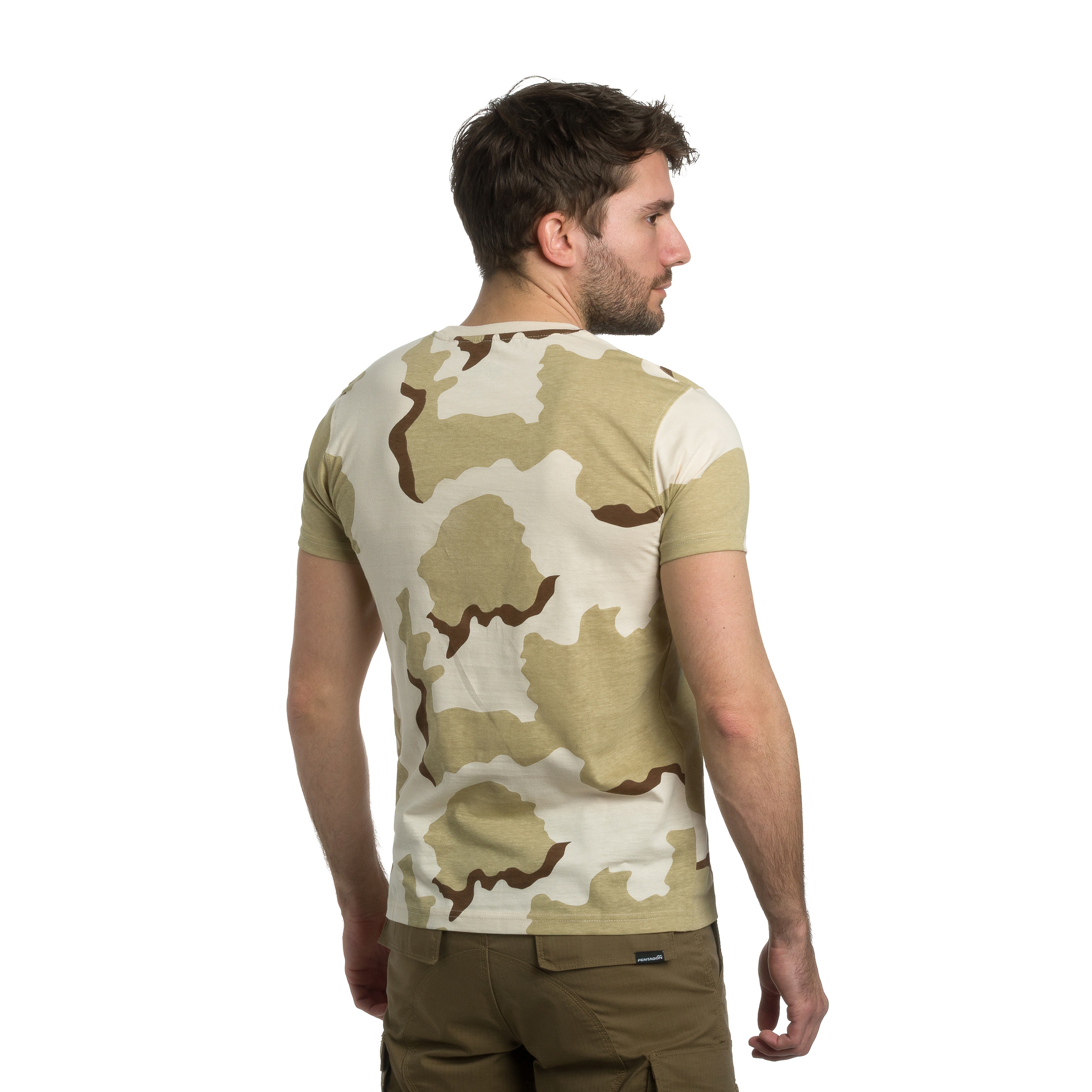 Tricou T-shirt Alpha Industries Basic - Desert Camo 91