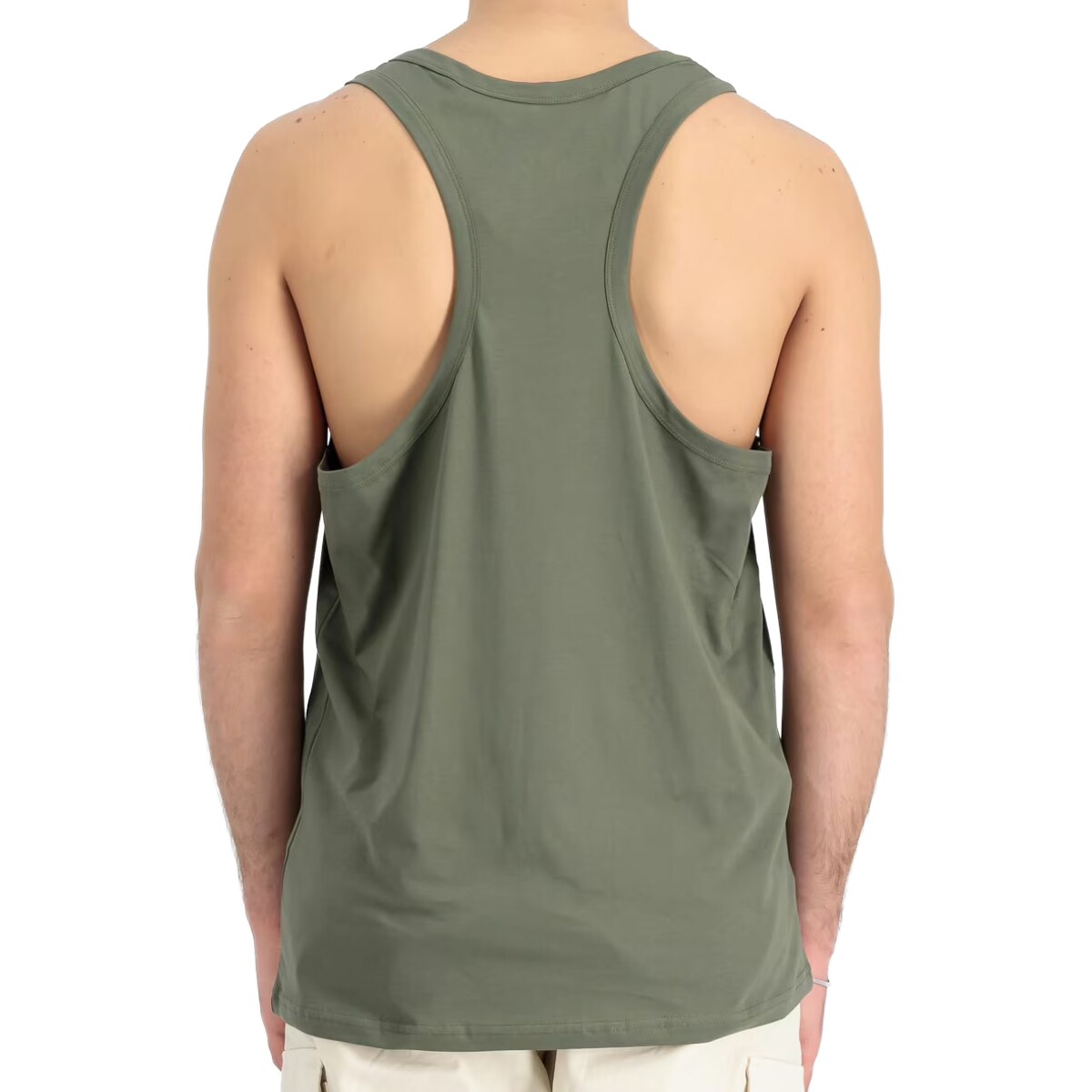 Maiou Tank Top Alpha Industries Basic BB Big Logo - Dark Olive