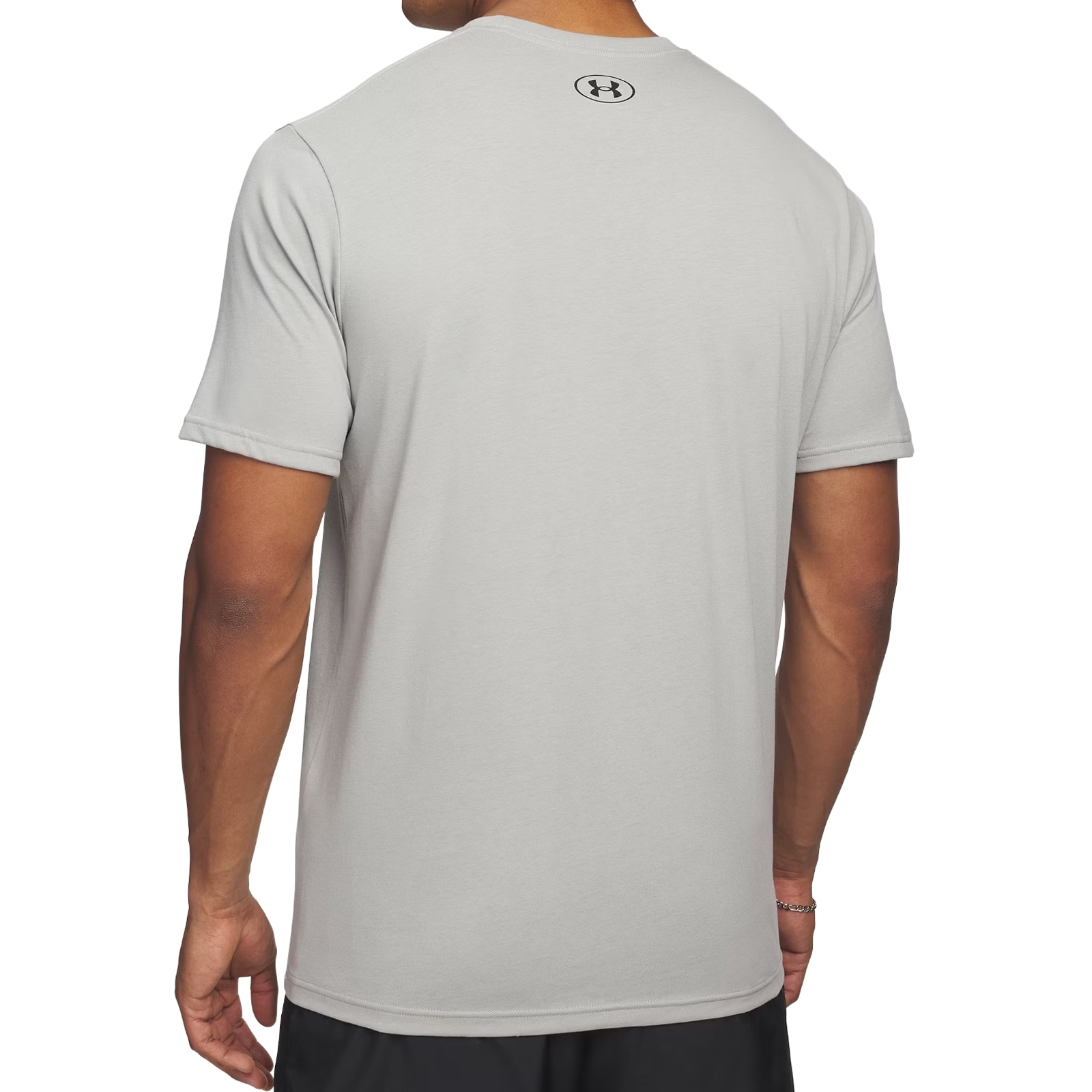 Tricou T-shirt Under Armour UA ABC Camo Boxed Logo - Titanium/Black