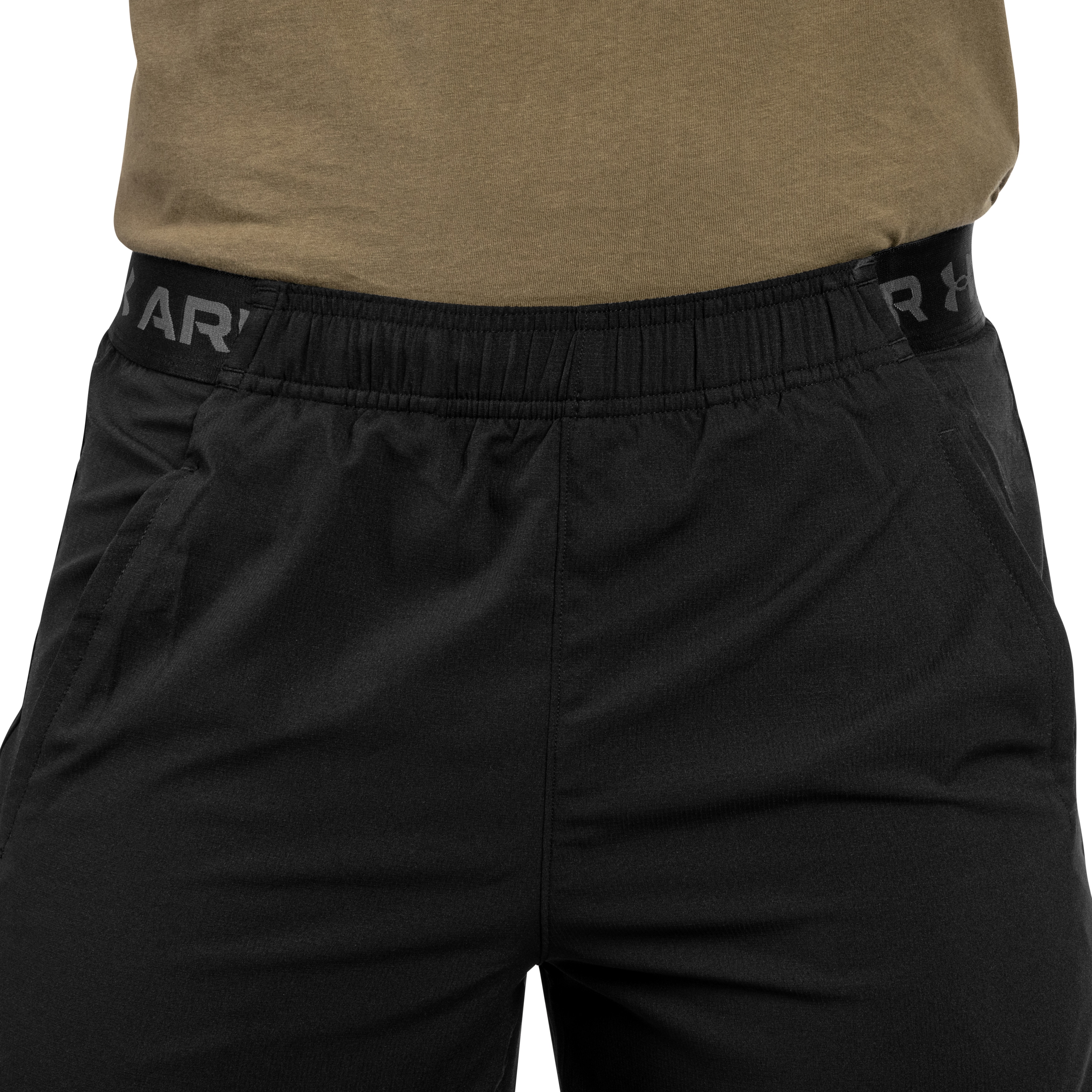 Pantaloni scurți Under Armour 2-in-1 Vanish Woven - Black/Pitch Gray