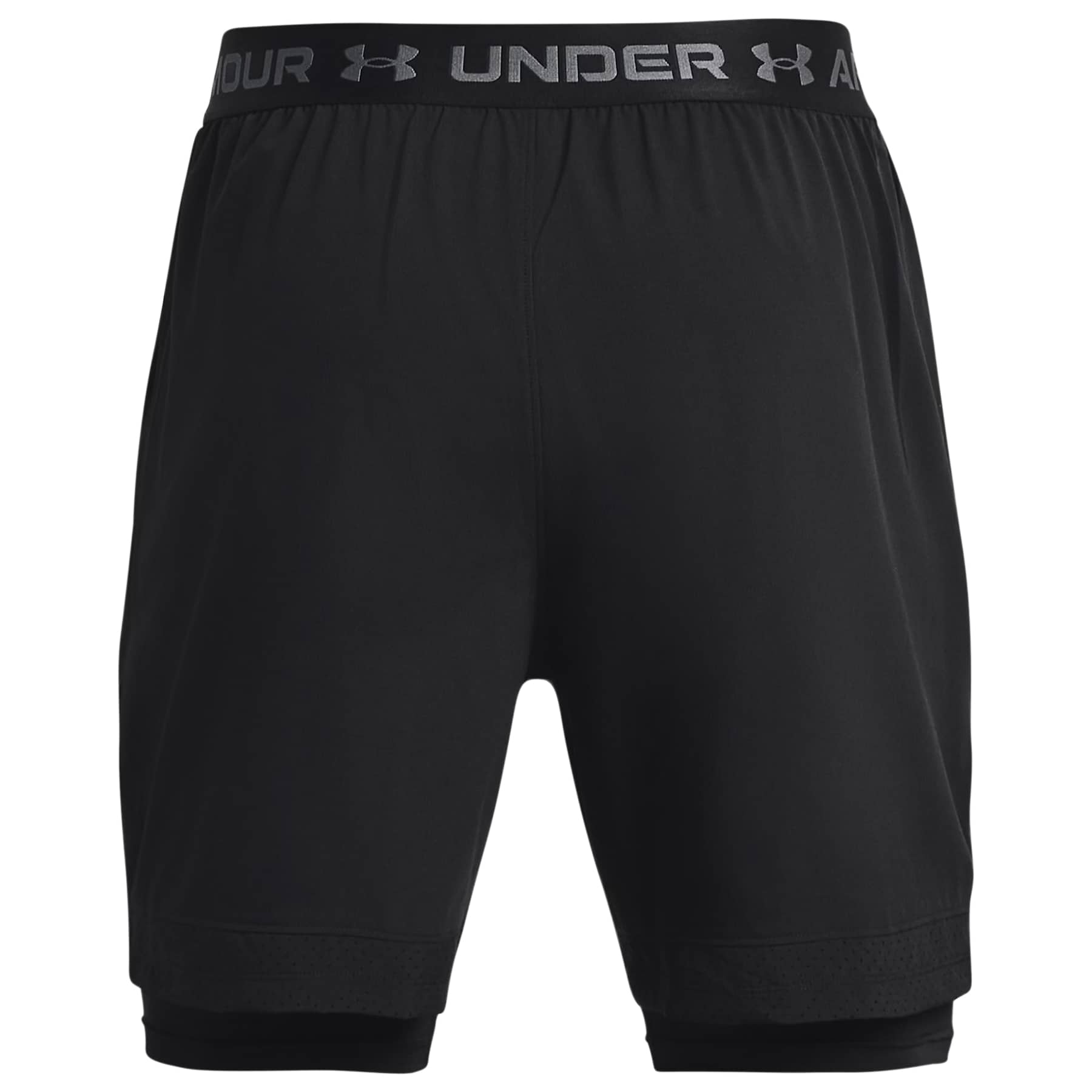 Pantaloni scurți Under Armour 2-in-1 Vanish Woven - Black/Pitch Gray