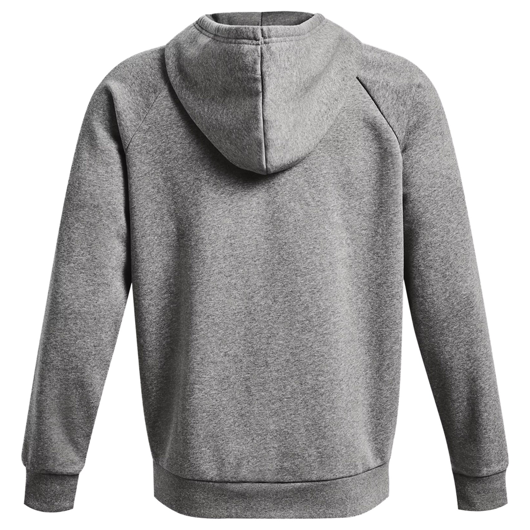 Bluză Under Armour Rival Fleece Full-Zip - Castlerock Light Heather/White