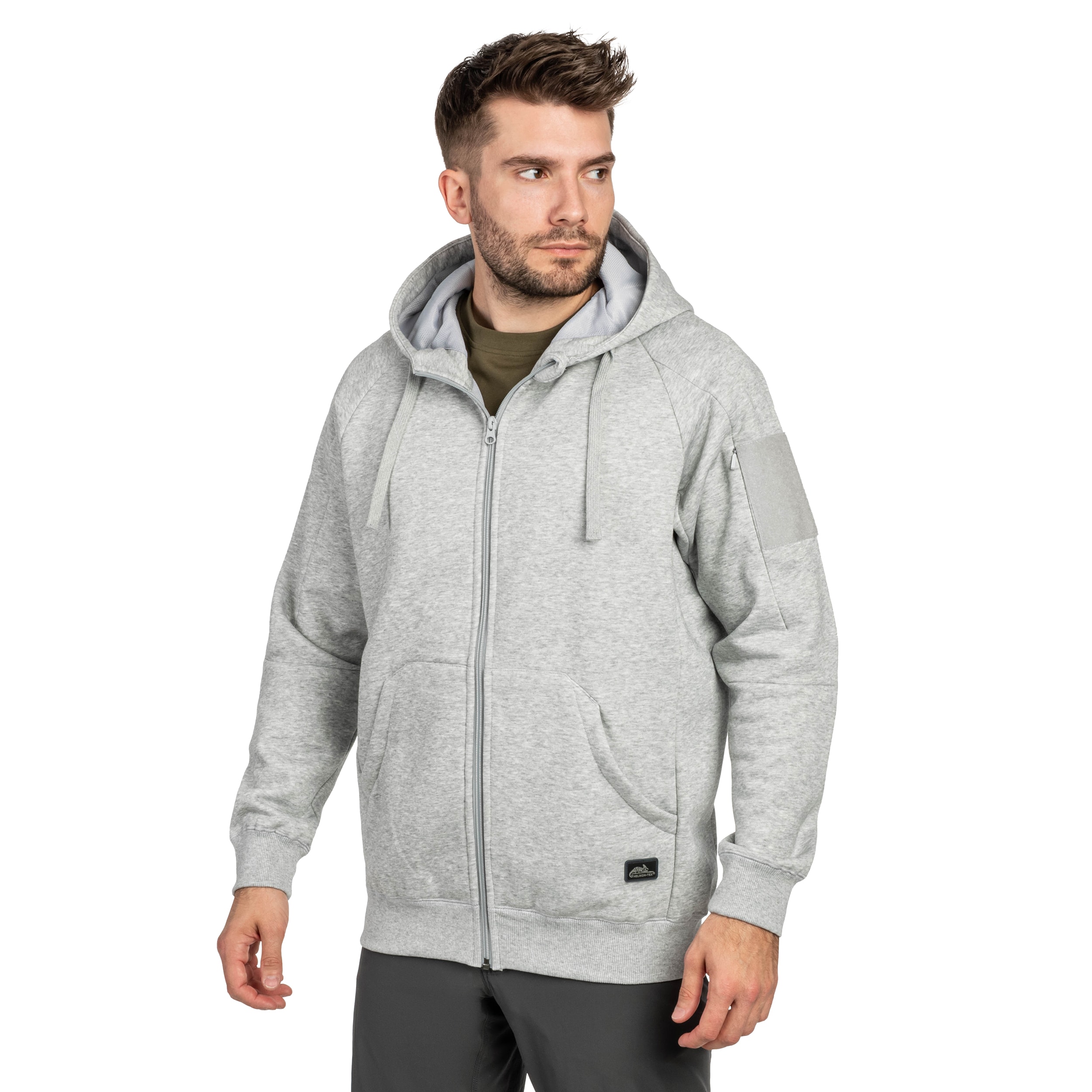 Bluză Helikon-Tex Urban Tactical Hoodie Lite - Light Grey Melange