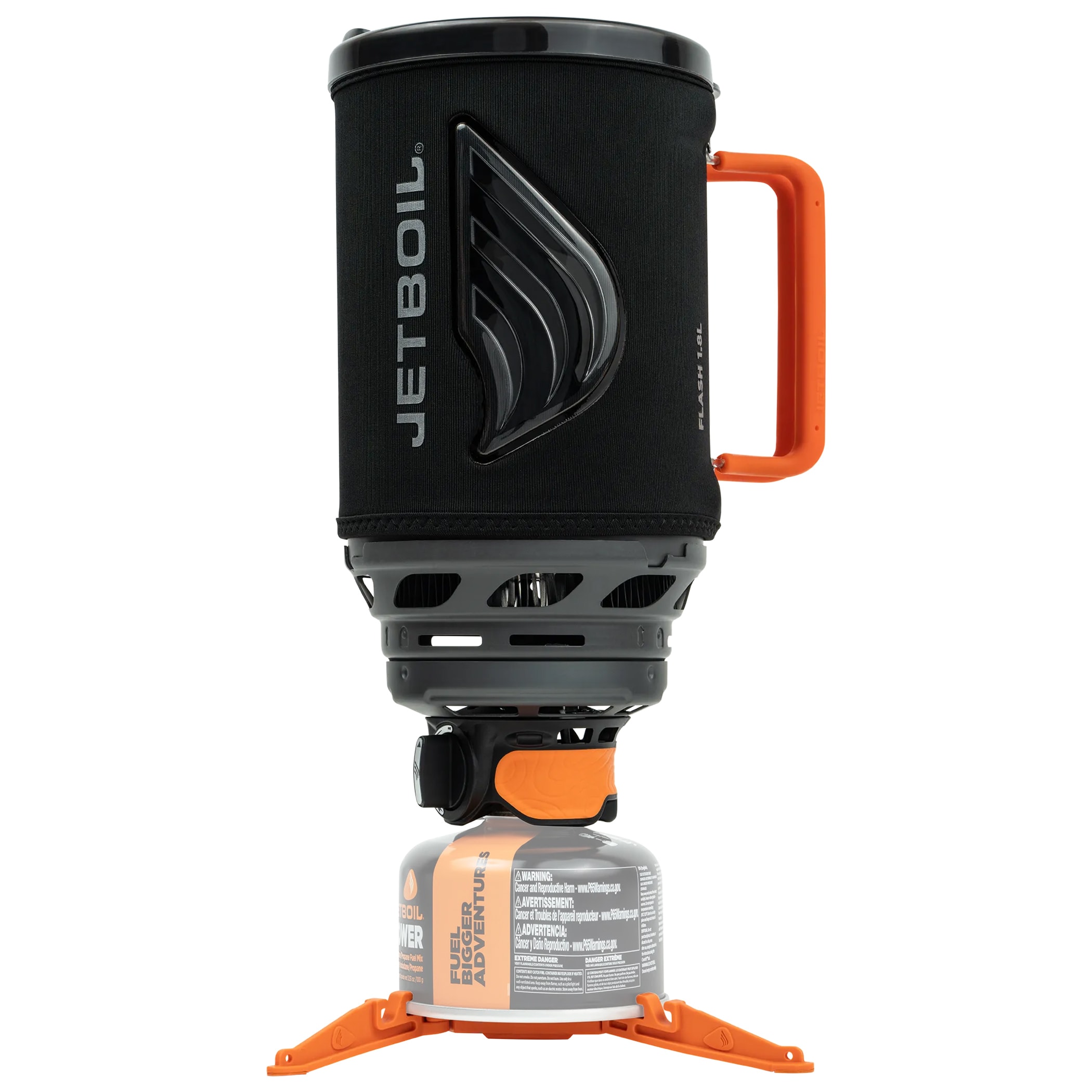 Aragaz turistic Jetboil Flash 2.0 cu oală 1,8 l - Carbon
