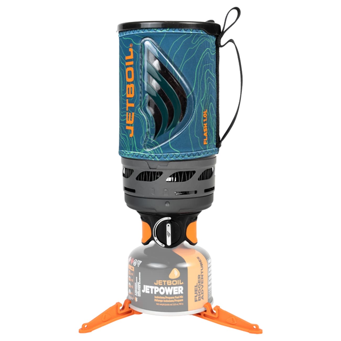 Aragaz turistic Jetboil Flash 2.0 cu oală 1 l - Ocean Topo