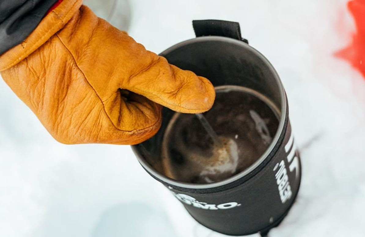 Presă de cafea Jetboil Coffee Press Silicone Grande - Black