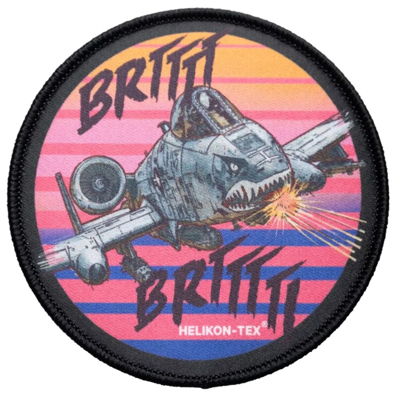 Patch - emblemă Helikon-Tex A10 Warthog Patch - Black