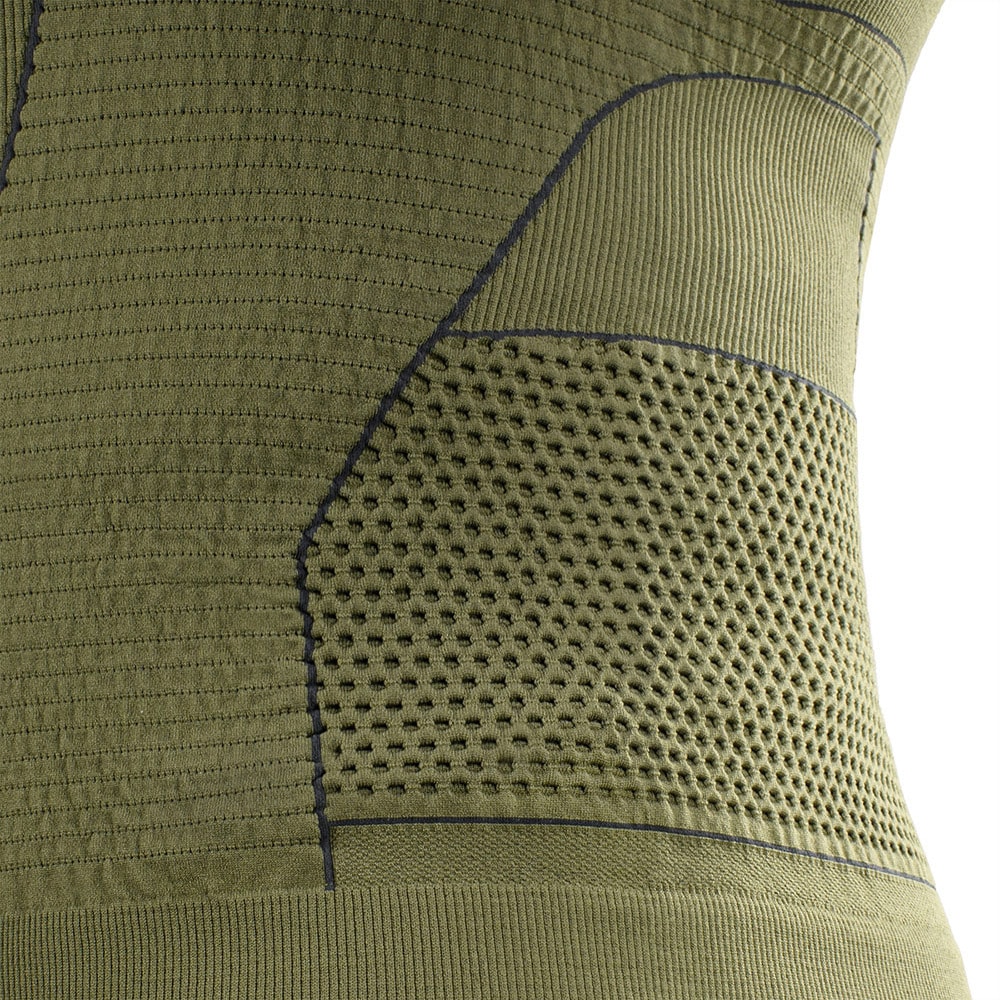 Tricou termoactiv M-Tac Long Sleeve - Ranger Green/Dark Grey