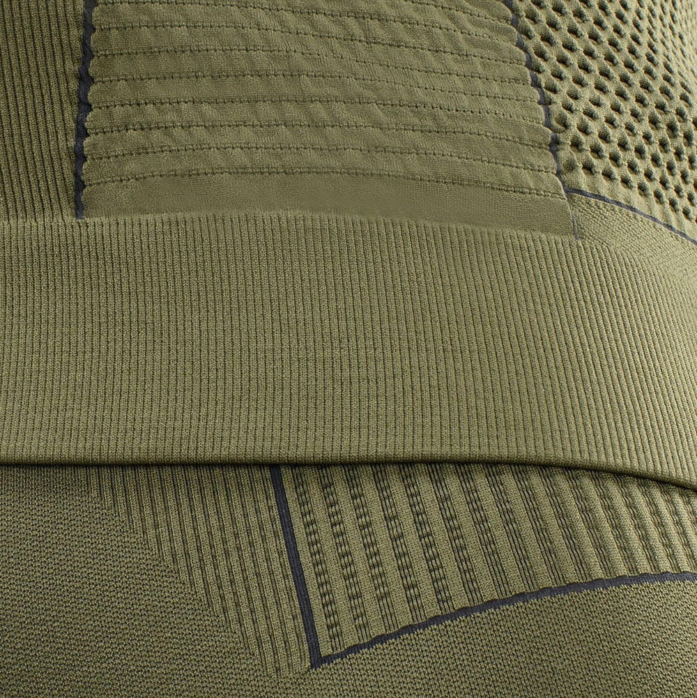 Tricou termoactiv M-Tac Long Sleeve - Ranger Green/Dark Grey