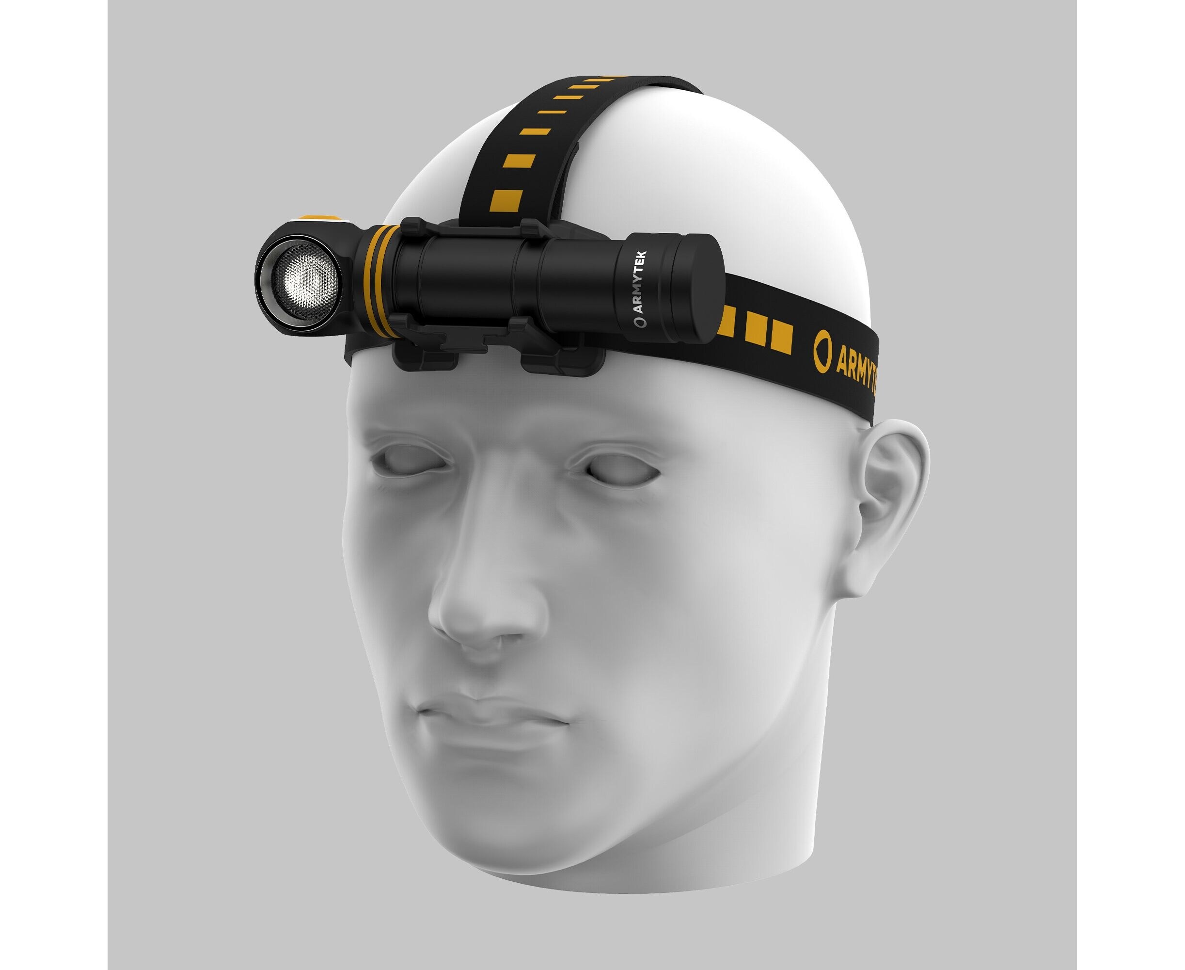 Lanternă frontală și unghiulară Armytek Elf C2 Max LR USB-C White - 4500 lumeni